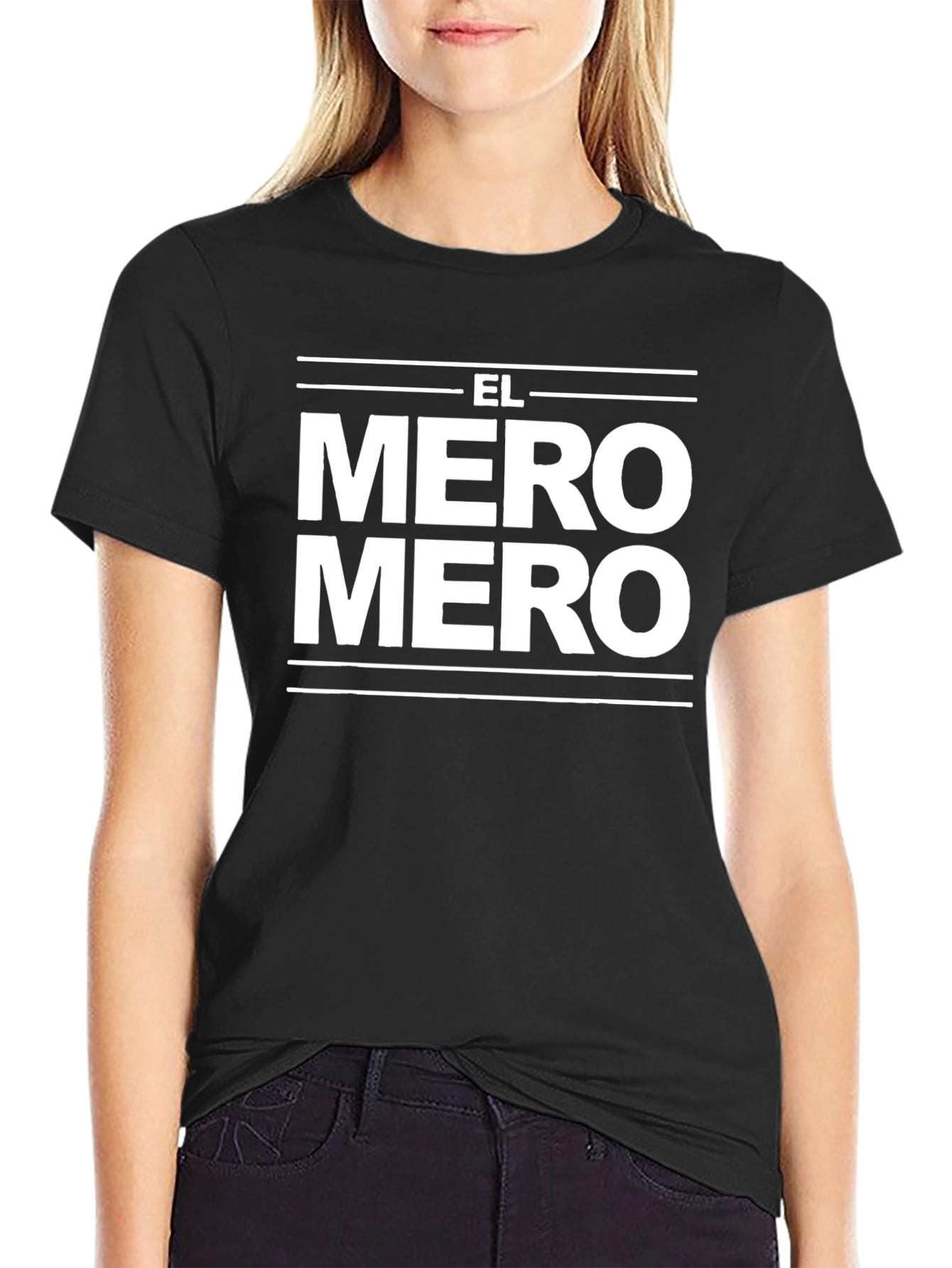 El Mero Mero T-Shirt - Black Graphic Tee