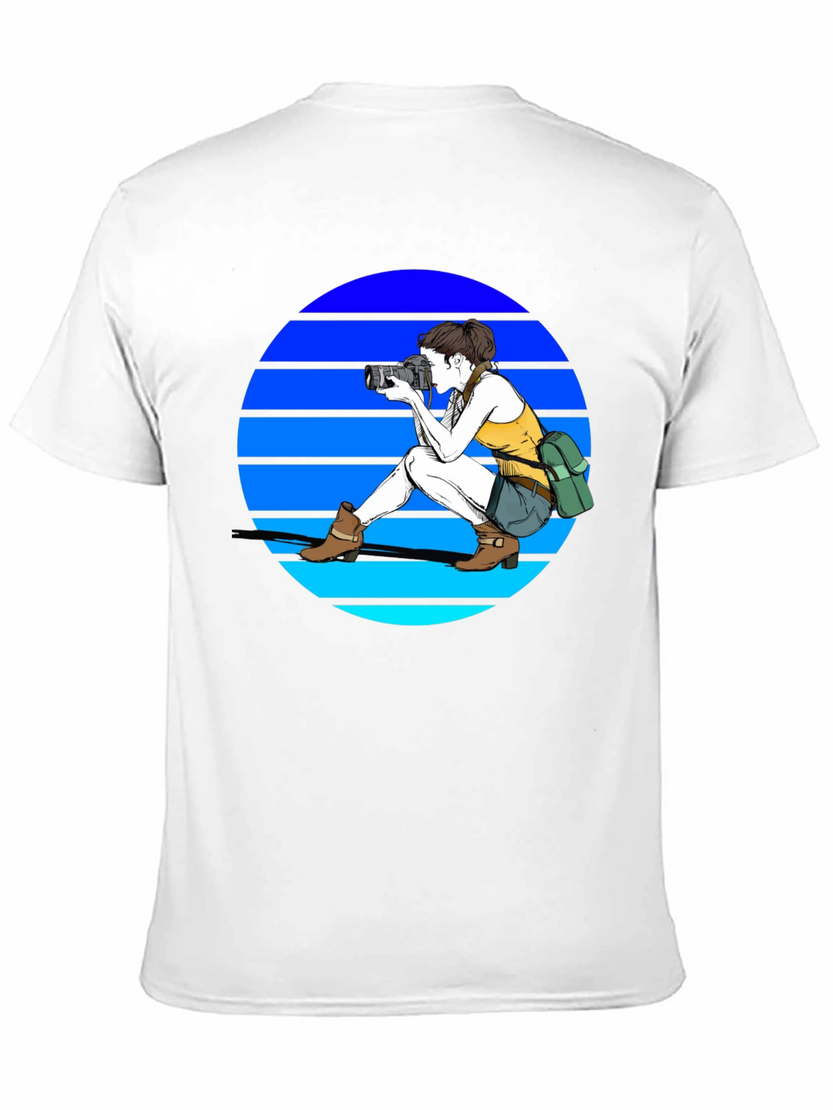 Photographer Graphic Tee - Retro Style