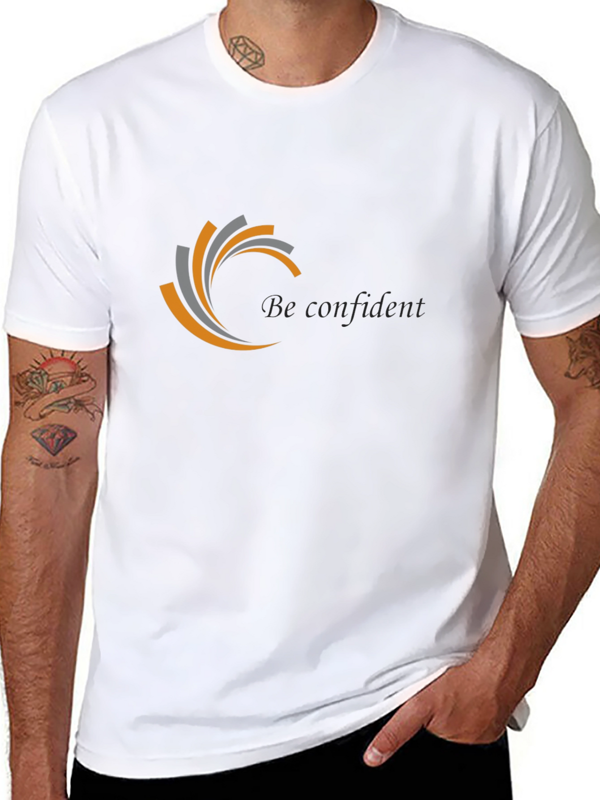 Be Confident Graphic Tee - Stylish & Comfortable