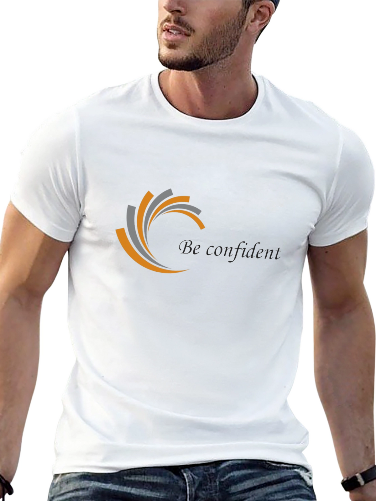 Be Confident Graphic Tee - Stylish & Comfortable