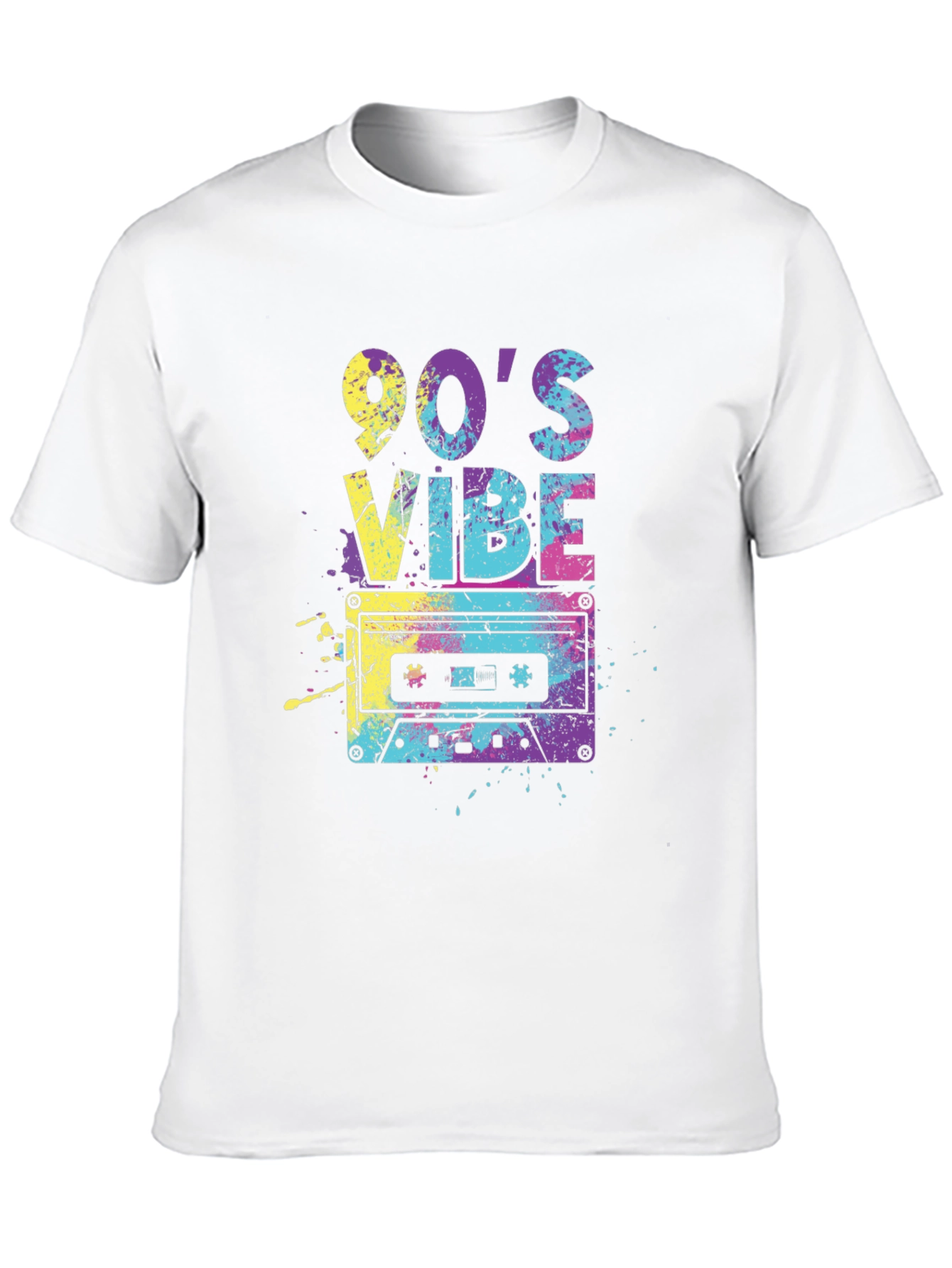 Retro 90s Vibe Cassette Graphic Tee