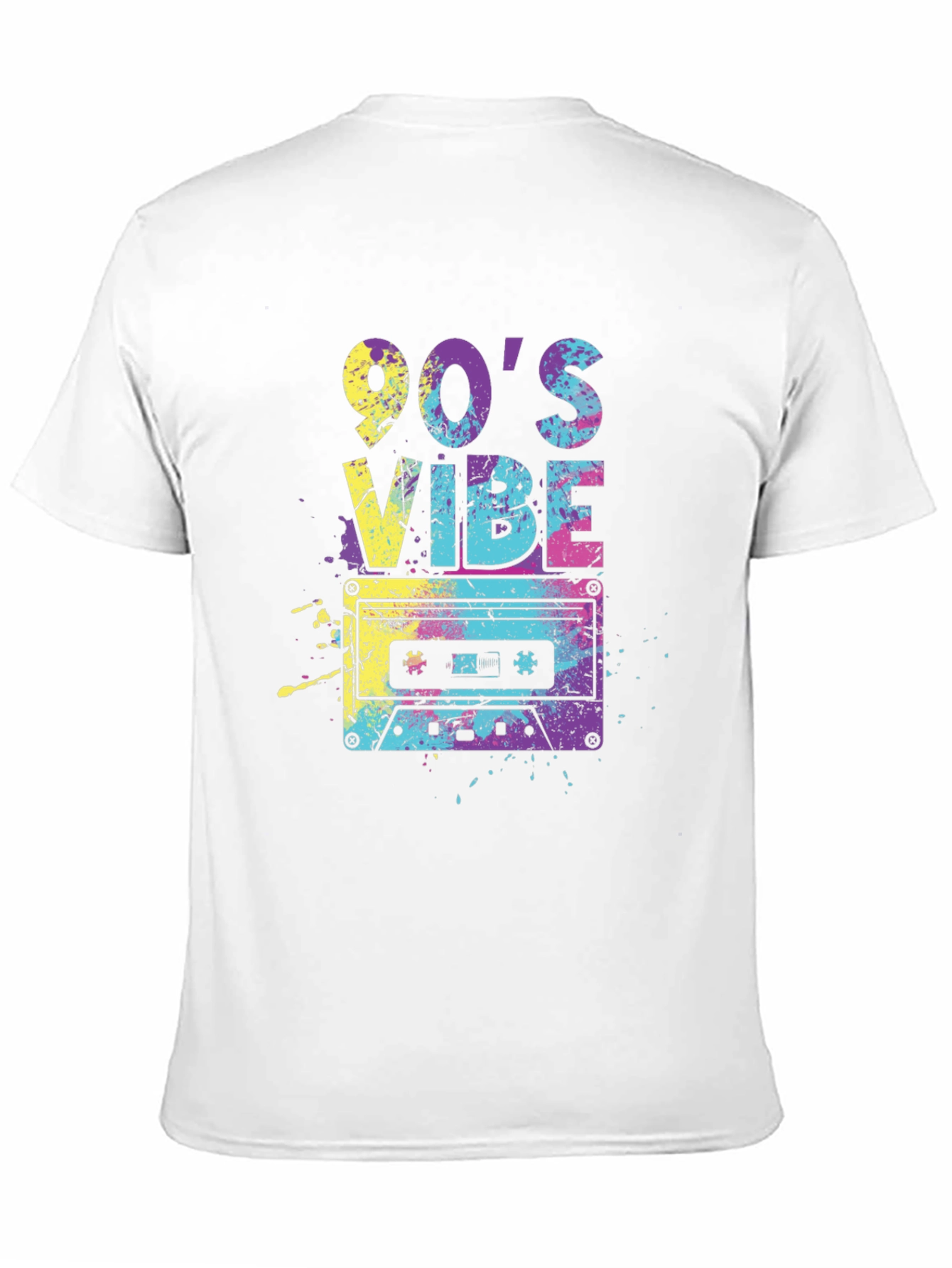 Retro 90s Vibe Cassette Graphic Tee