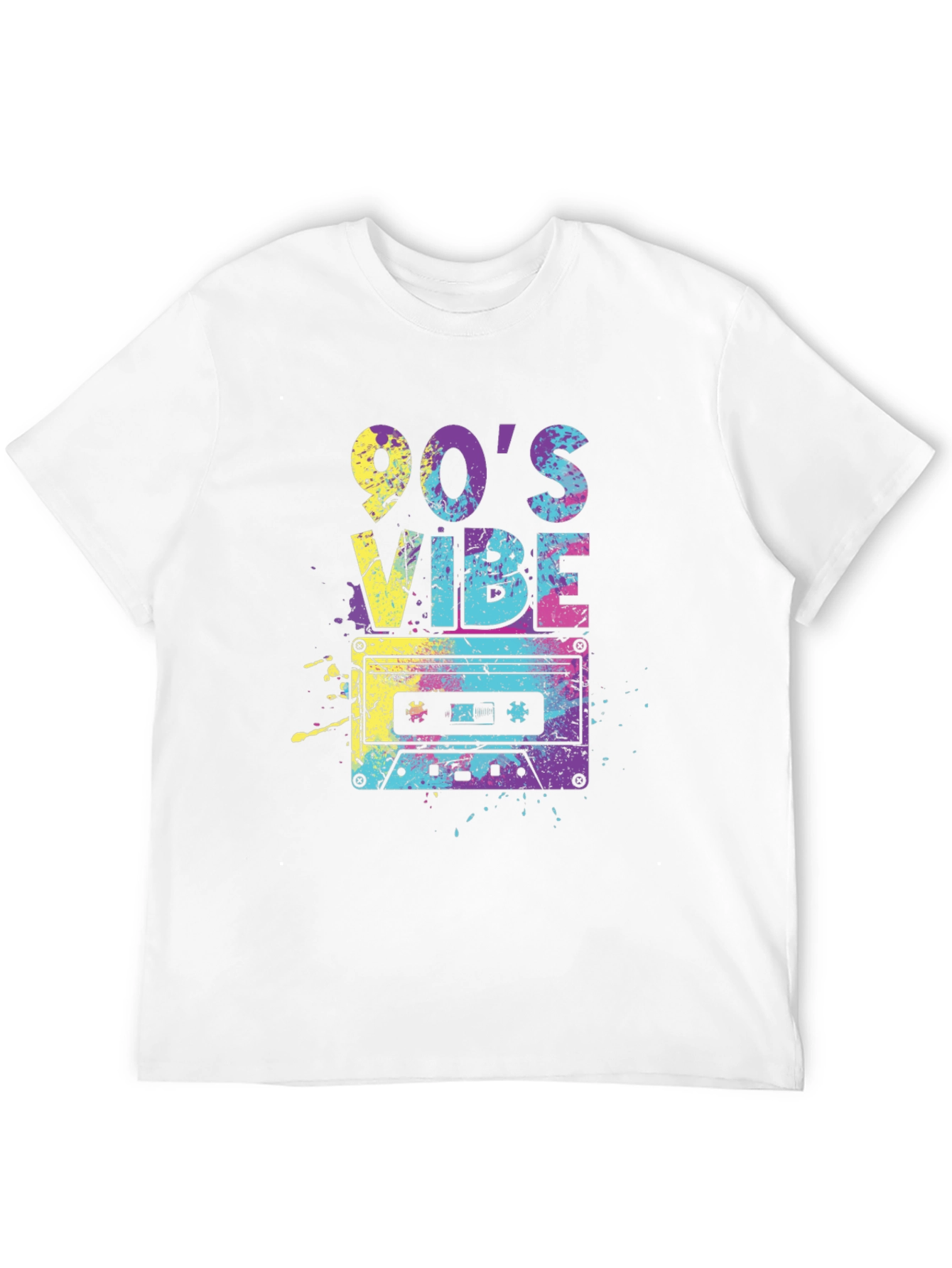 Retro 90s Vibe Cassette Graphic Tee