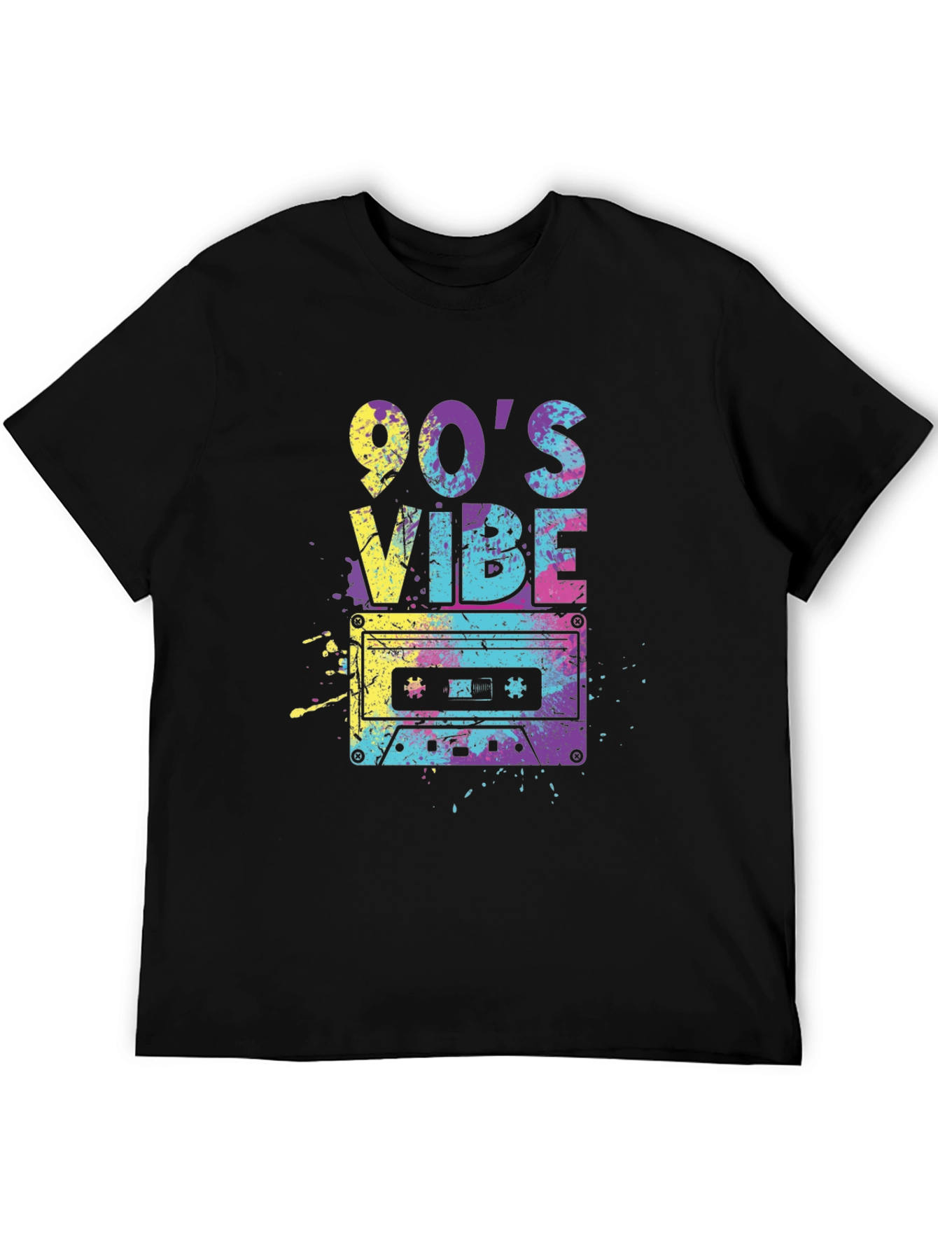 Retro 90s Vibe Cassette Graphic Tee