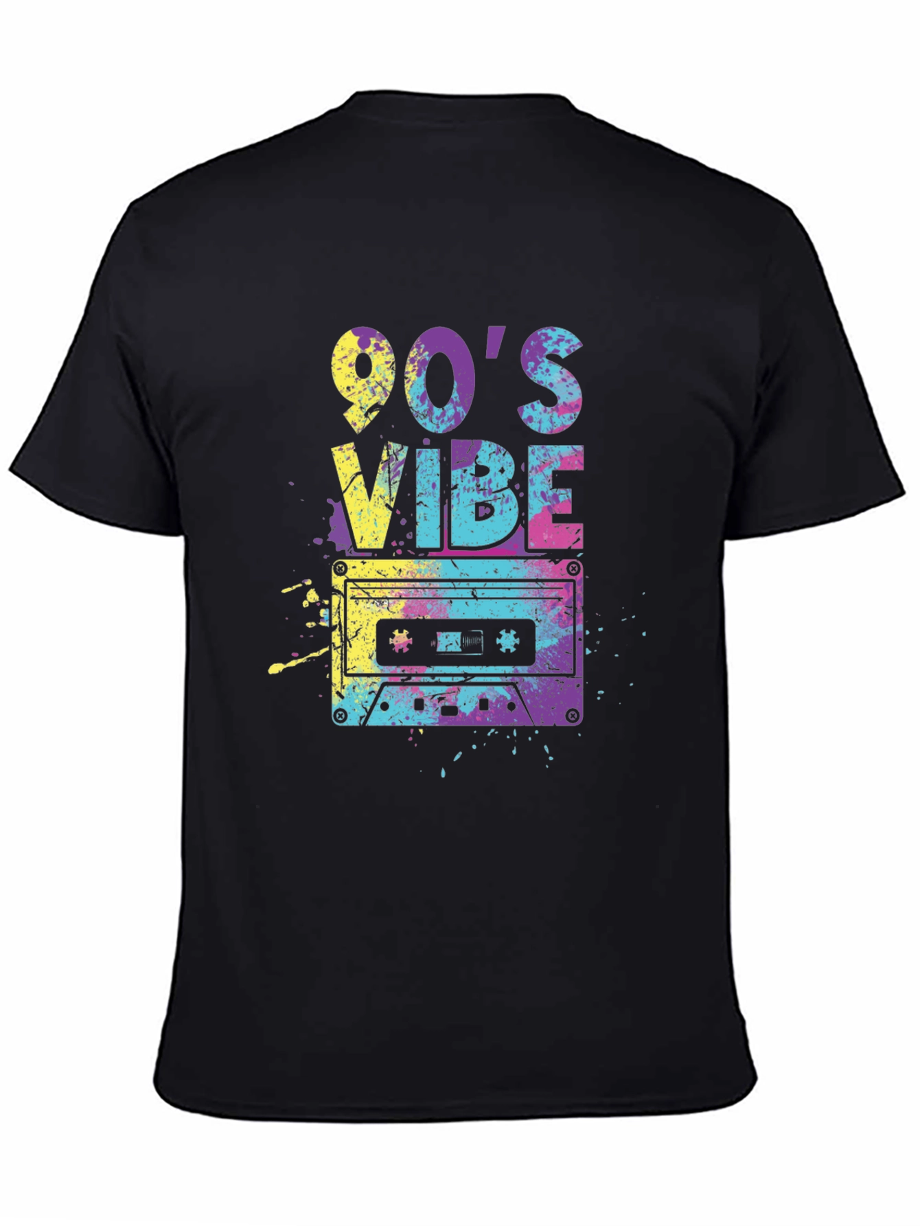 Retro 90s Vibe Cassette Graphic Tee
