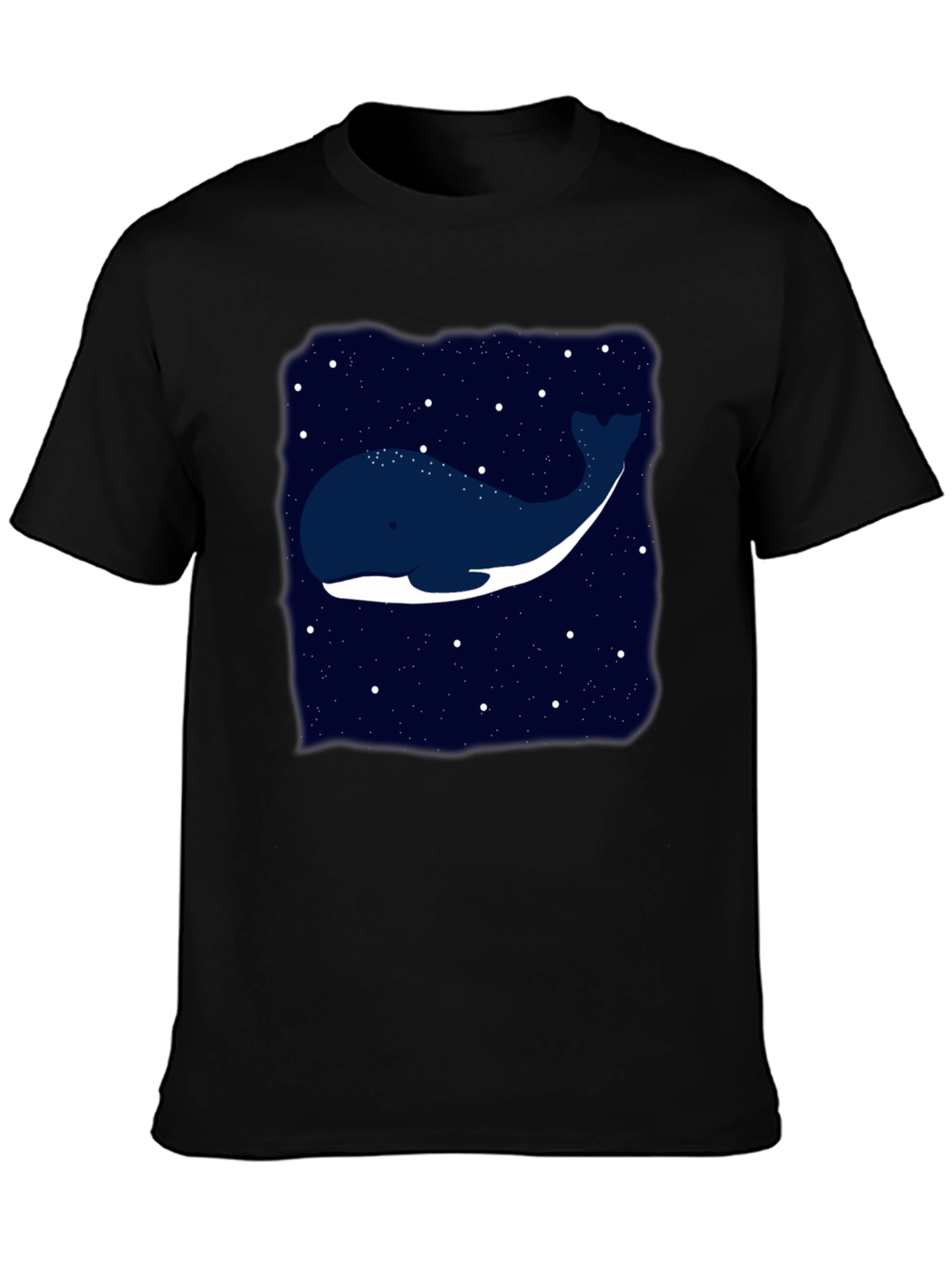 Whale in Space Graphic Tee