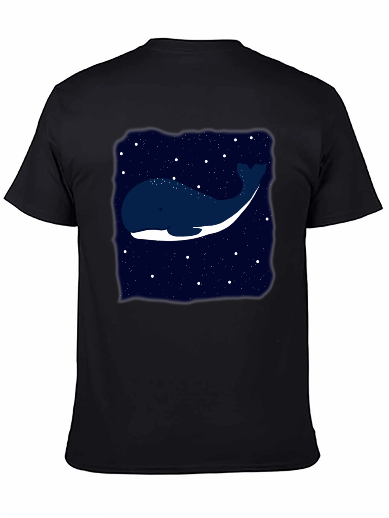 Whale in Space Graphic Tee