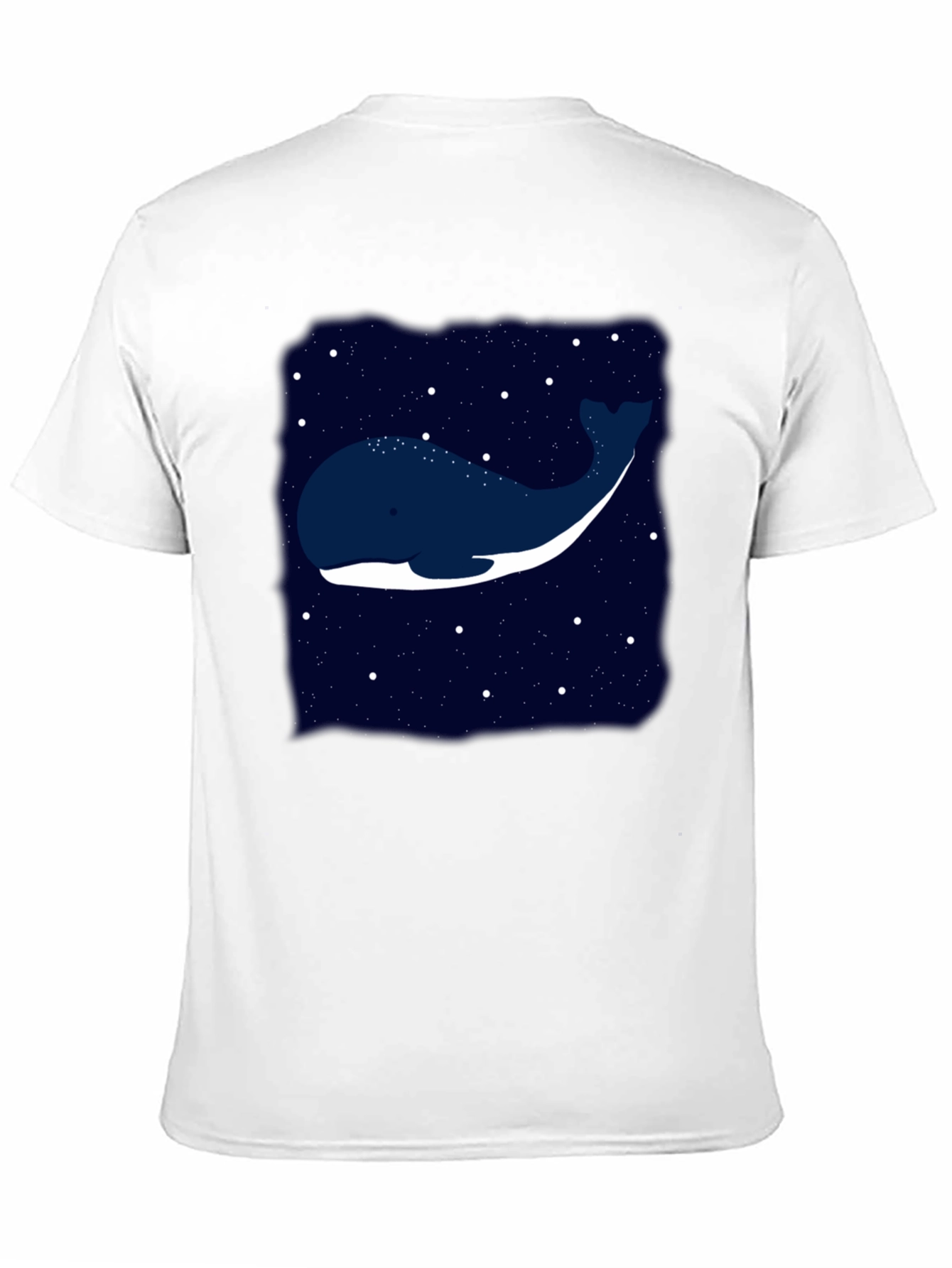 Whale in Space Graphic Tee