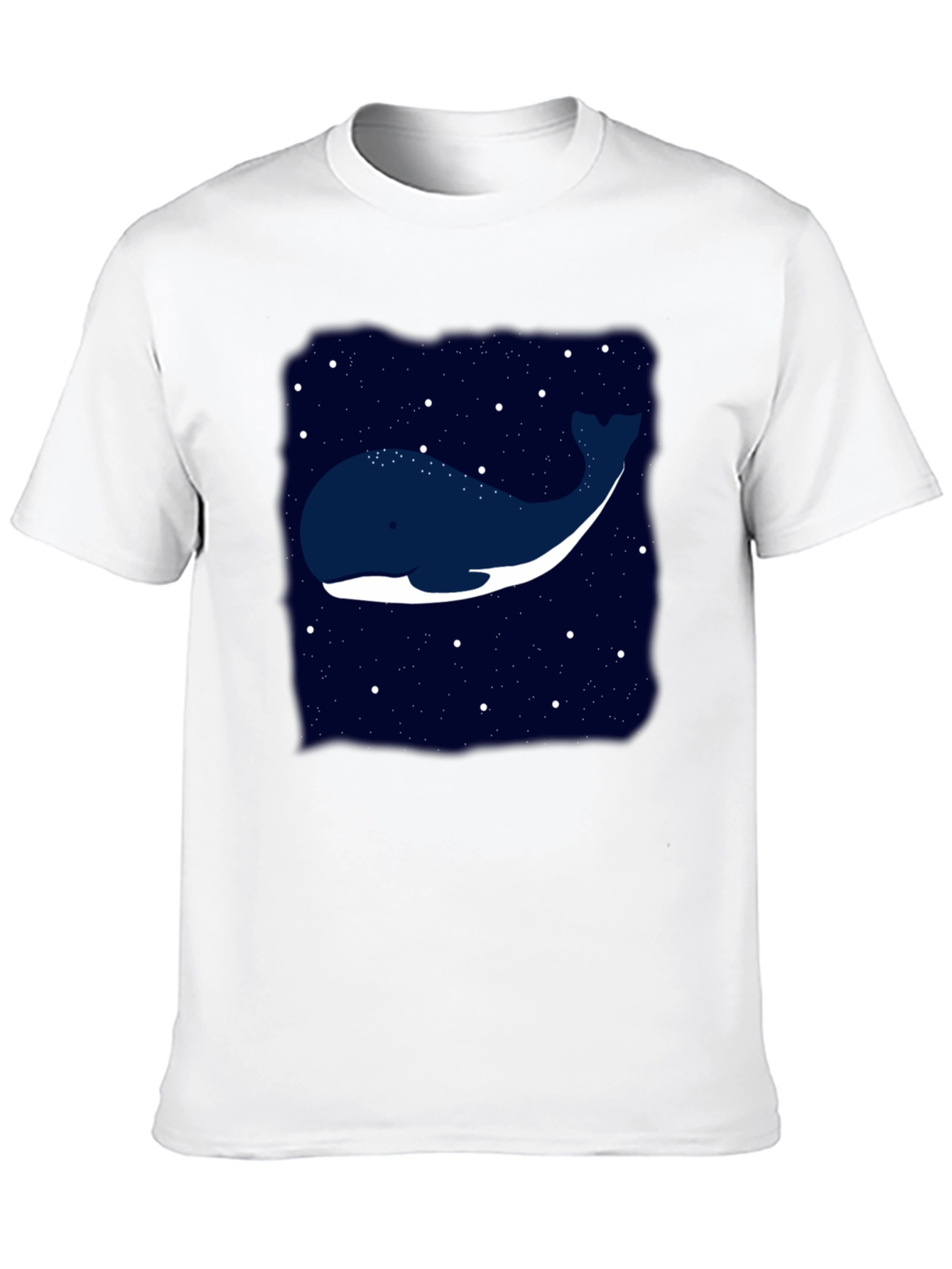 Whale in Space Graphic Tee