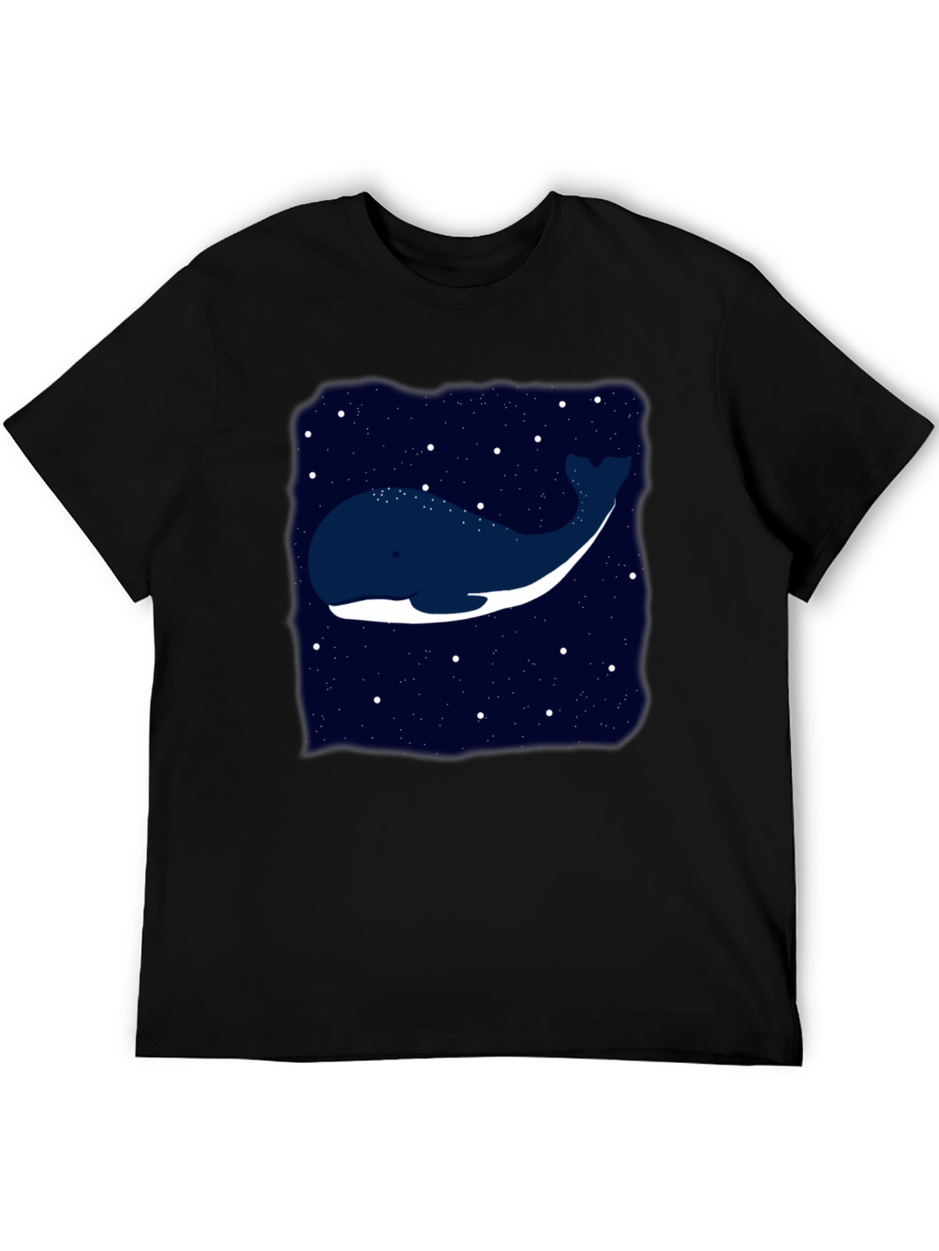 Whale in Space Graphic Tee
