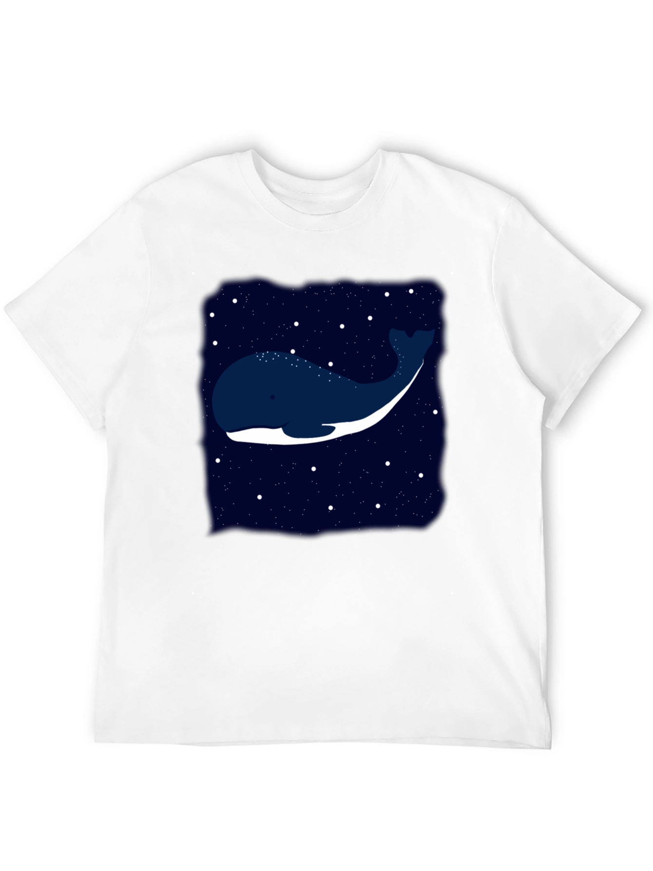 Whale in Space Graphic Tee