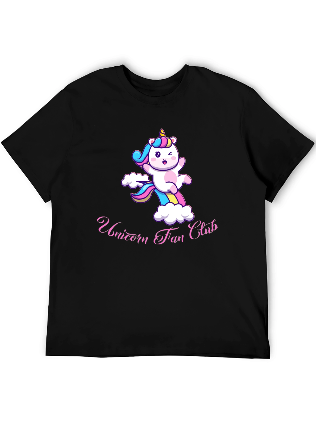 Unicorn Fan Club Graphic T-Shirt