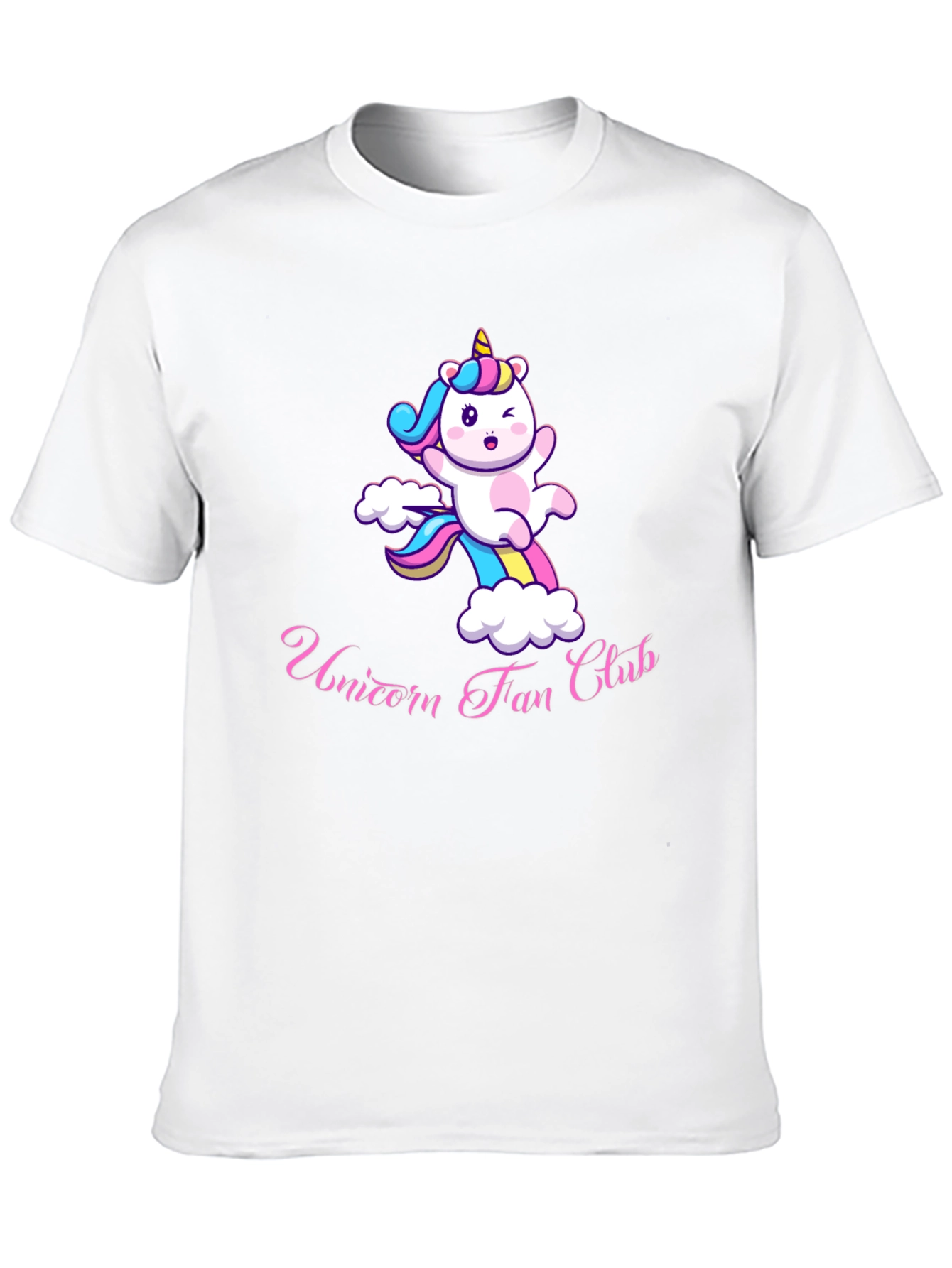 Unicorn Fan Club Graphic T-Shirt