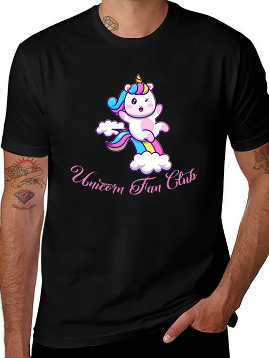 Unicorn Fan Club Graphic T-Shirt