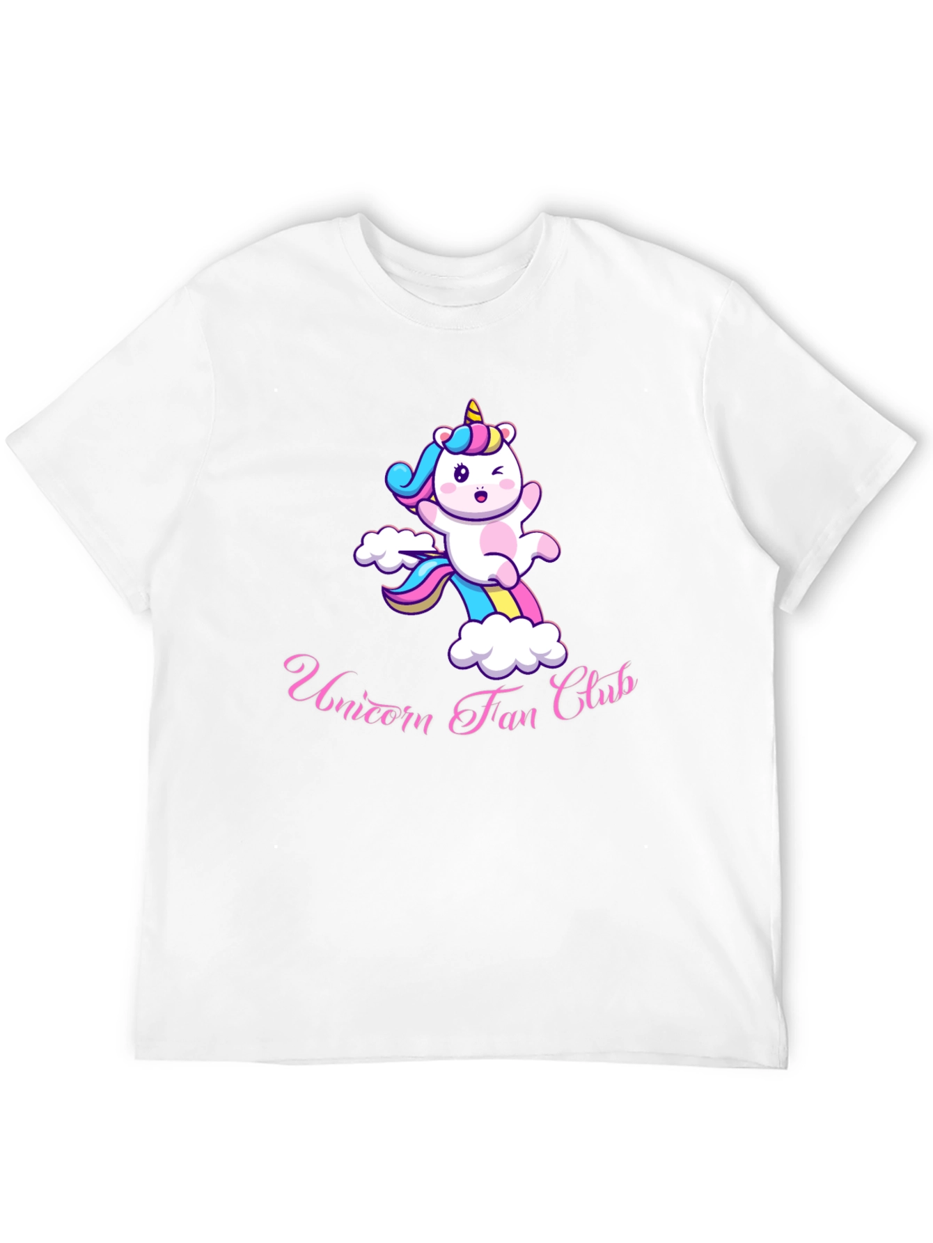 Unicorn Fan Club Graphic T-Shirt