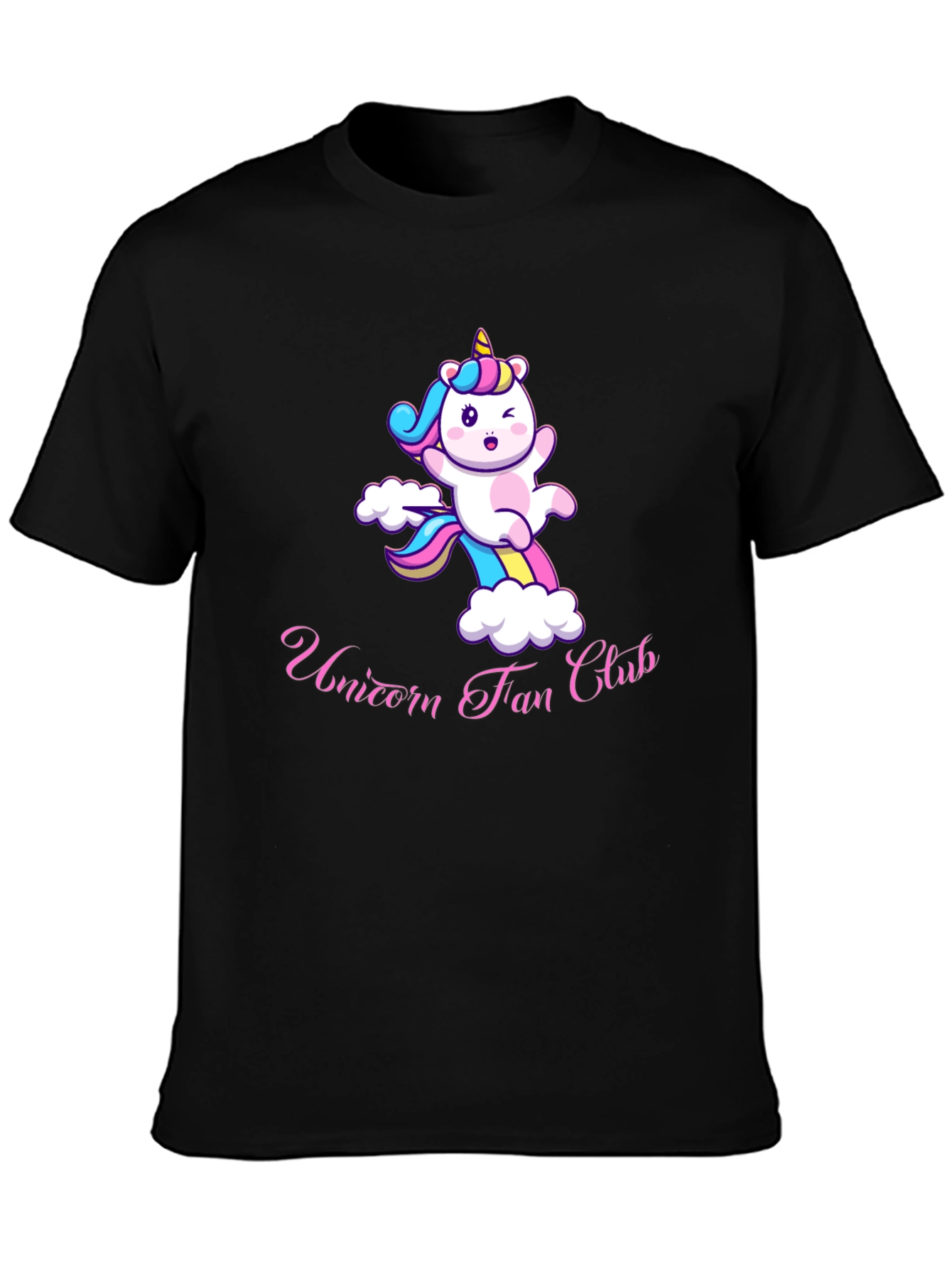 Unicorn Fan Club Graphic T-Shirt