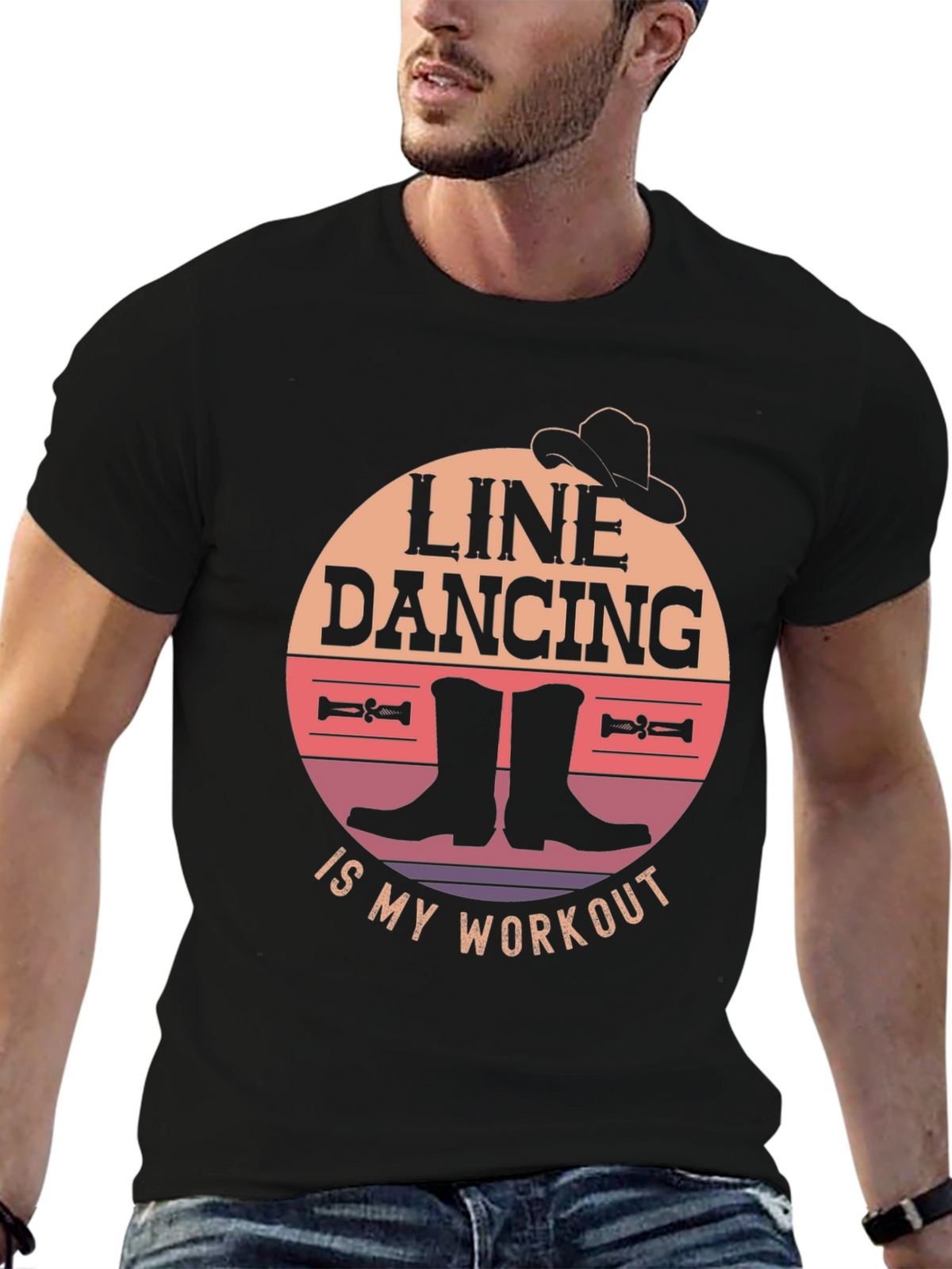 Line Dancing Workout T-Shirt