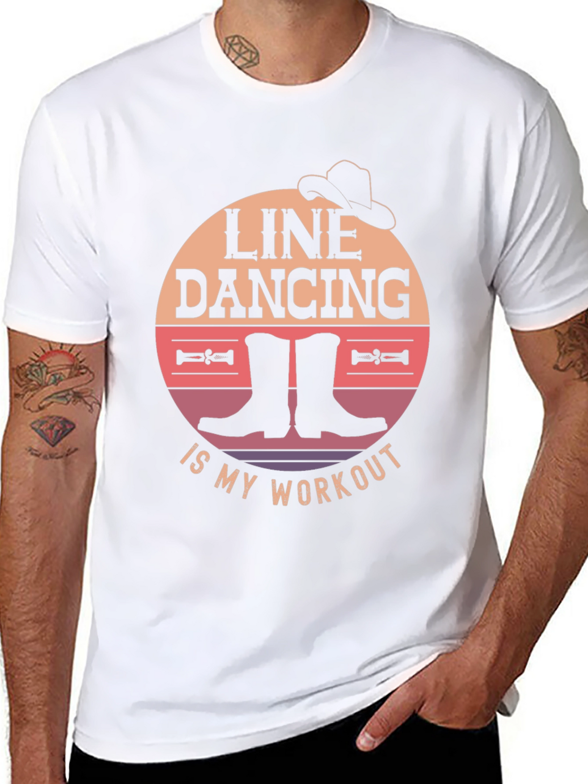 Line Dancing Workout T-Shirt
