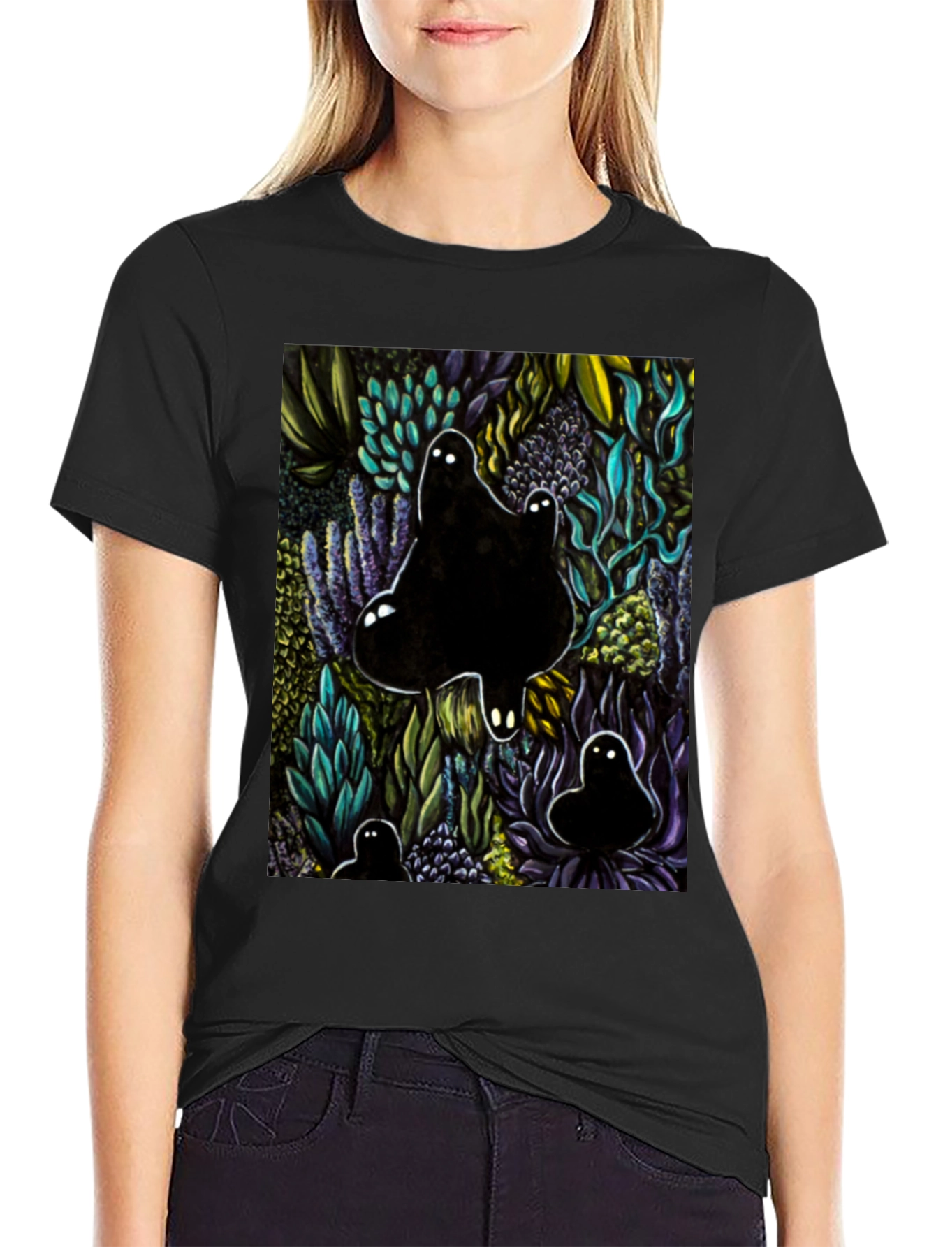 Spooky Forest T-Shirt - Unique Graphic Tee
