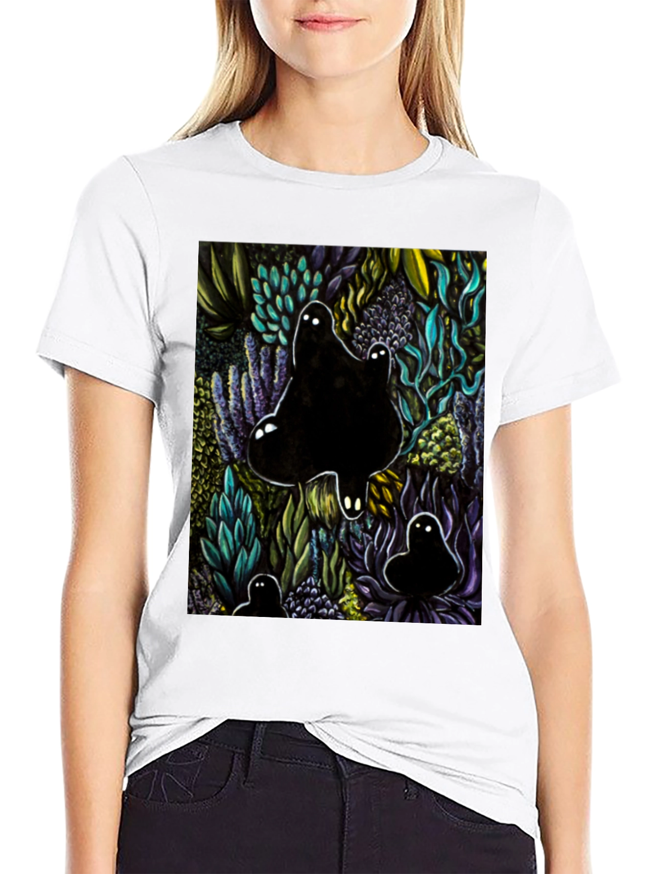 Spooky Forest T-Shirt - Unique Graphic Tee