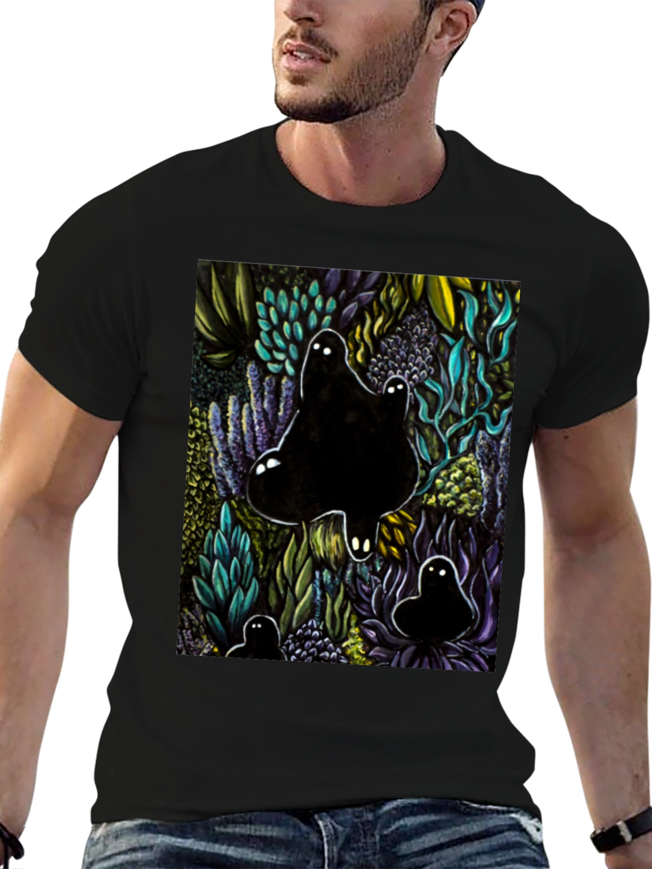 Spooky Forest T-Shirt - Unique Graphic Tee