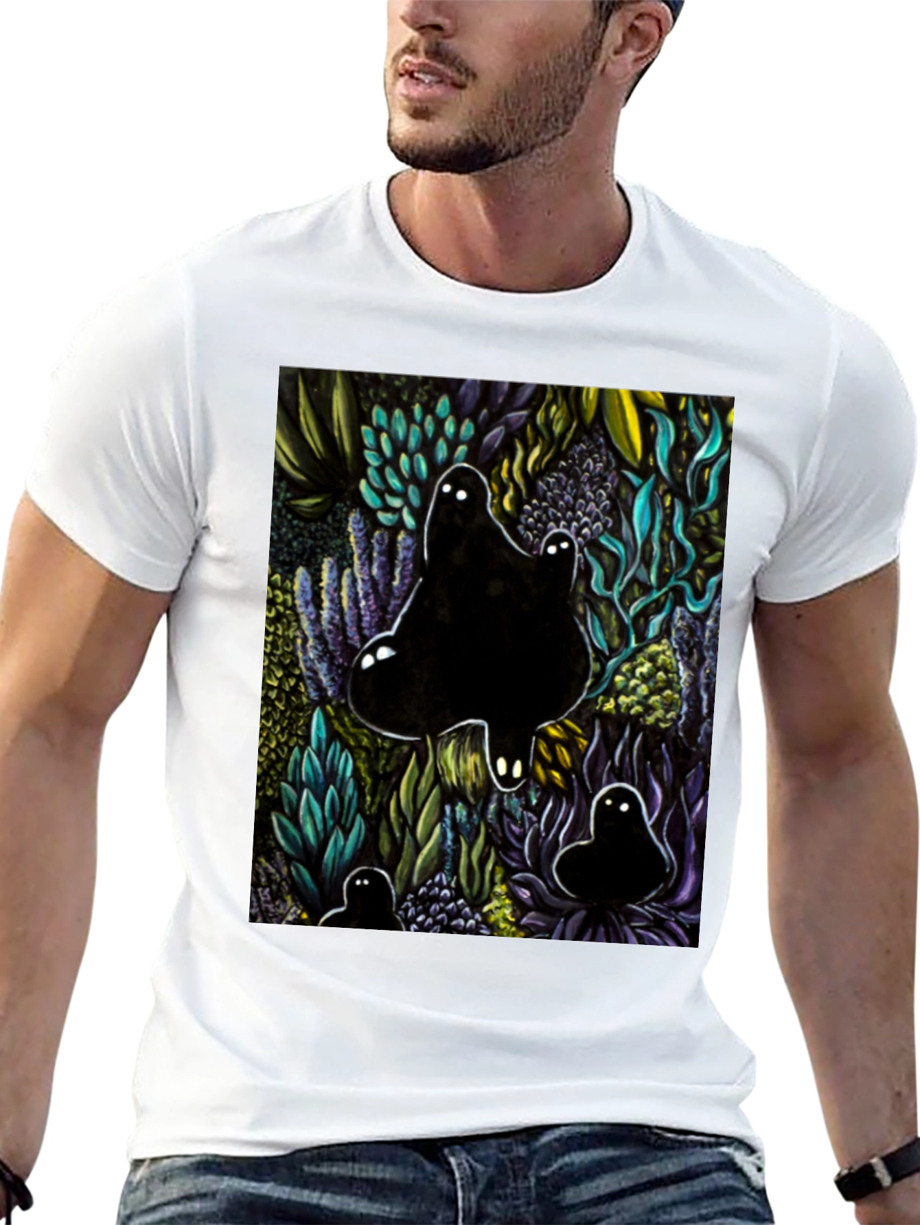 Spooky Forest T-Shirt - Unique Graphic Tee