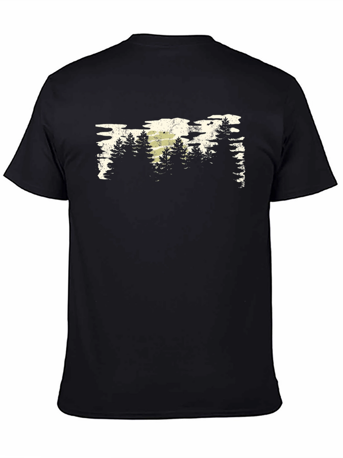 Mens Black Forest Graphic Tee