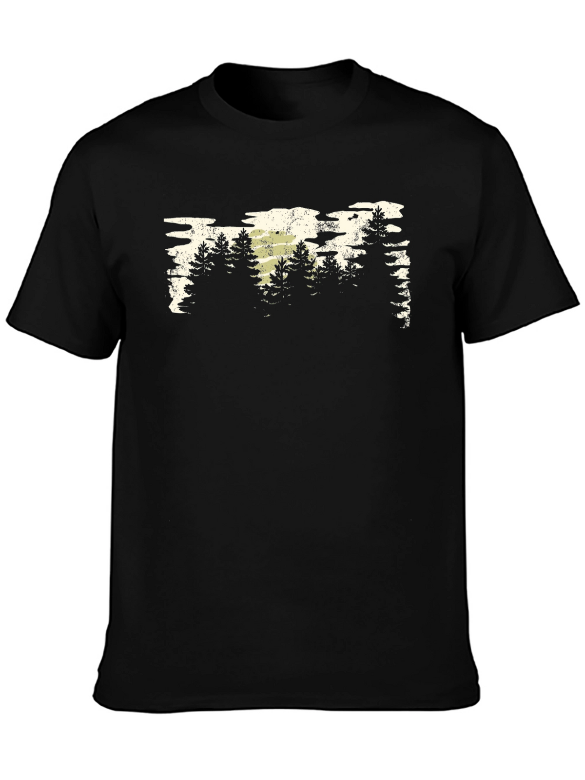Mens Black Forest Graphic Tee