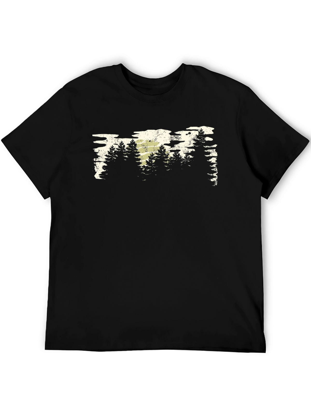 Mens Black Forest Graphic Tee