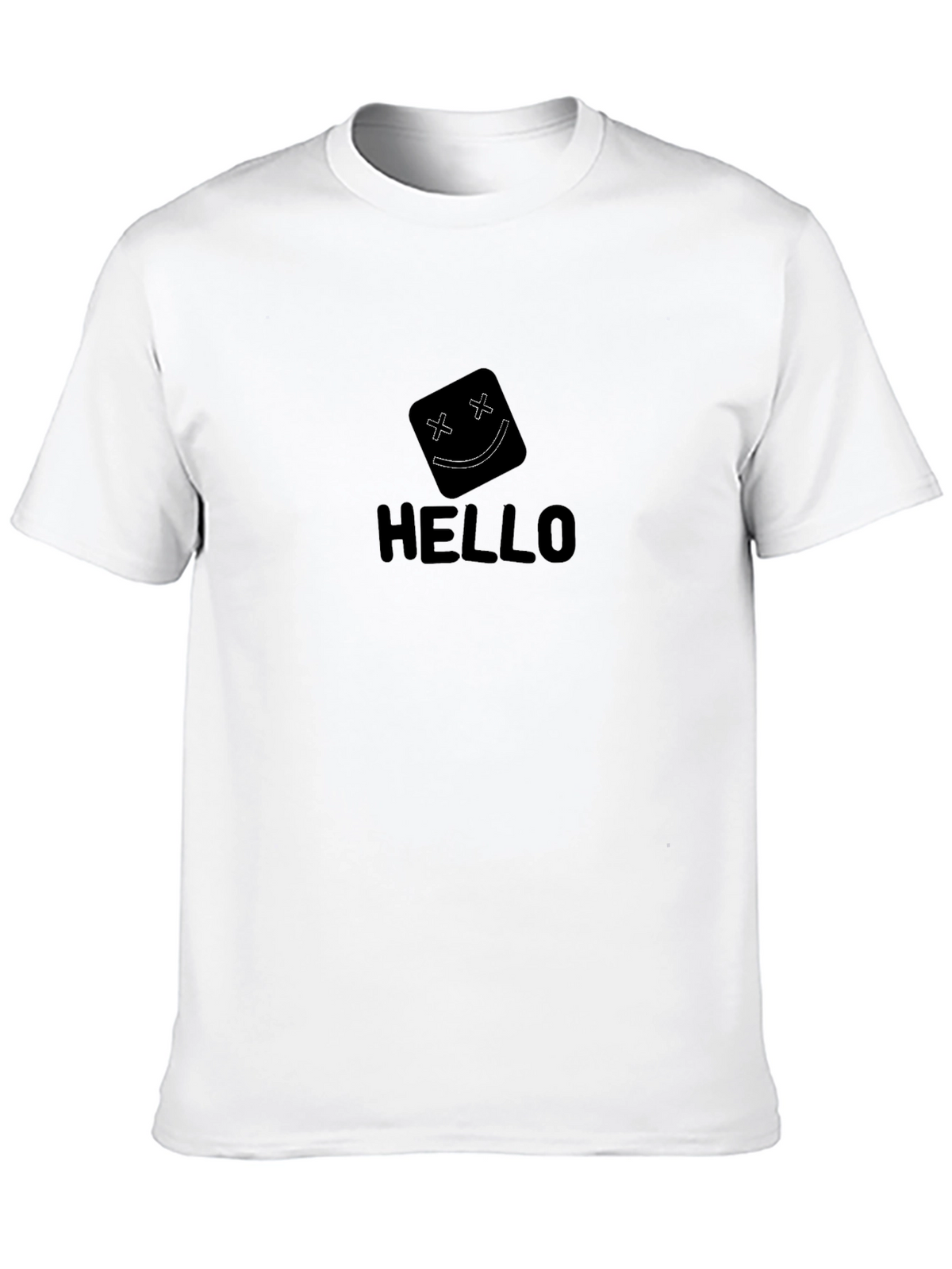 Smiley Face T-Shirt - Black