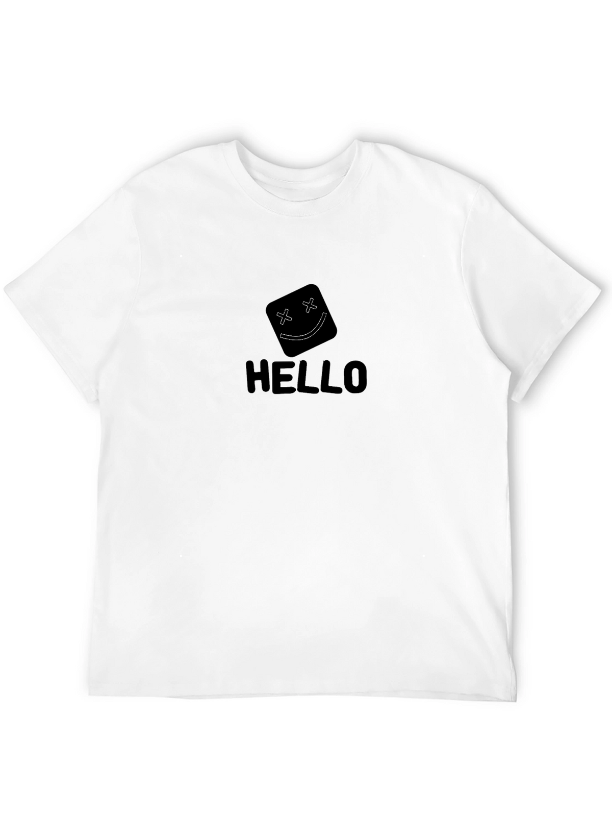 Smiley Face T-Shirt - Black