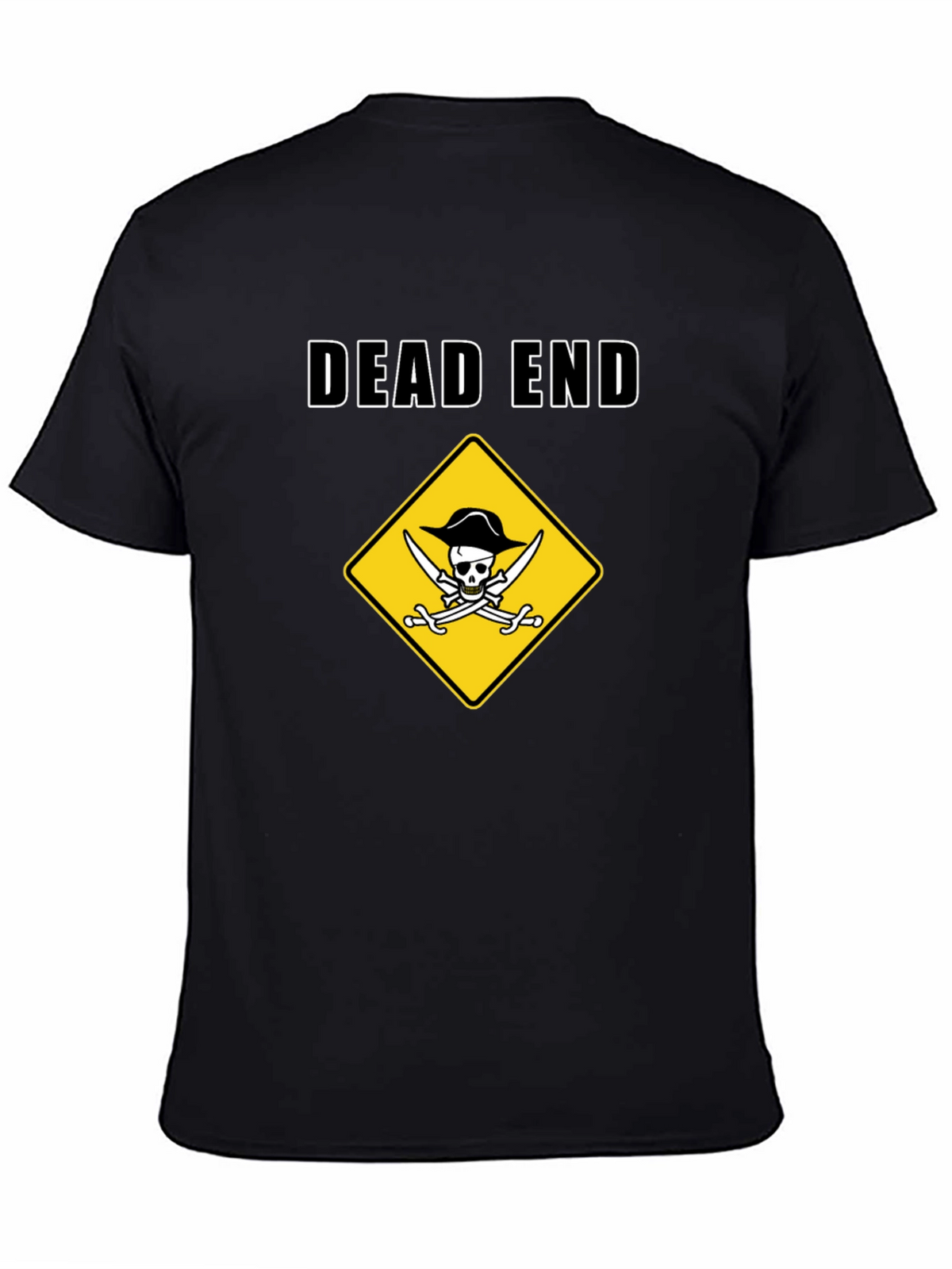 Dead End Pirate Graphic T-Shirt - Humor Tee