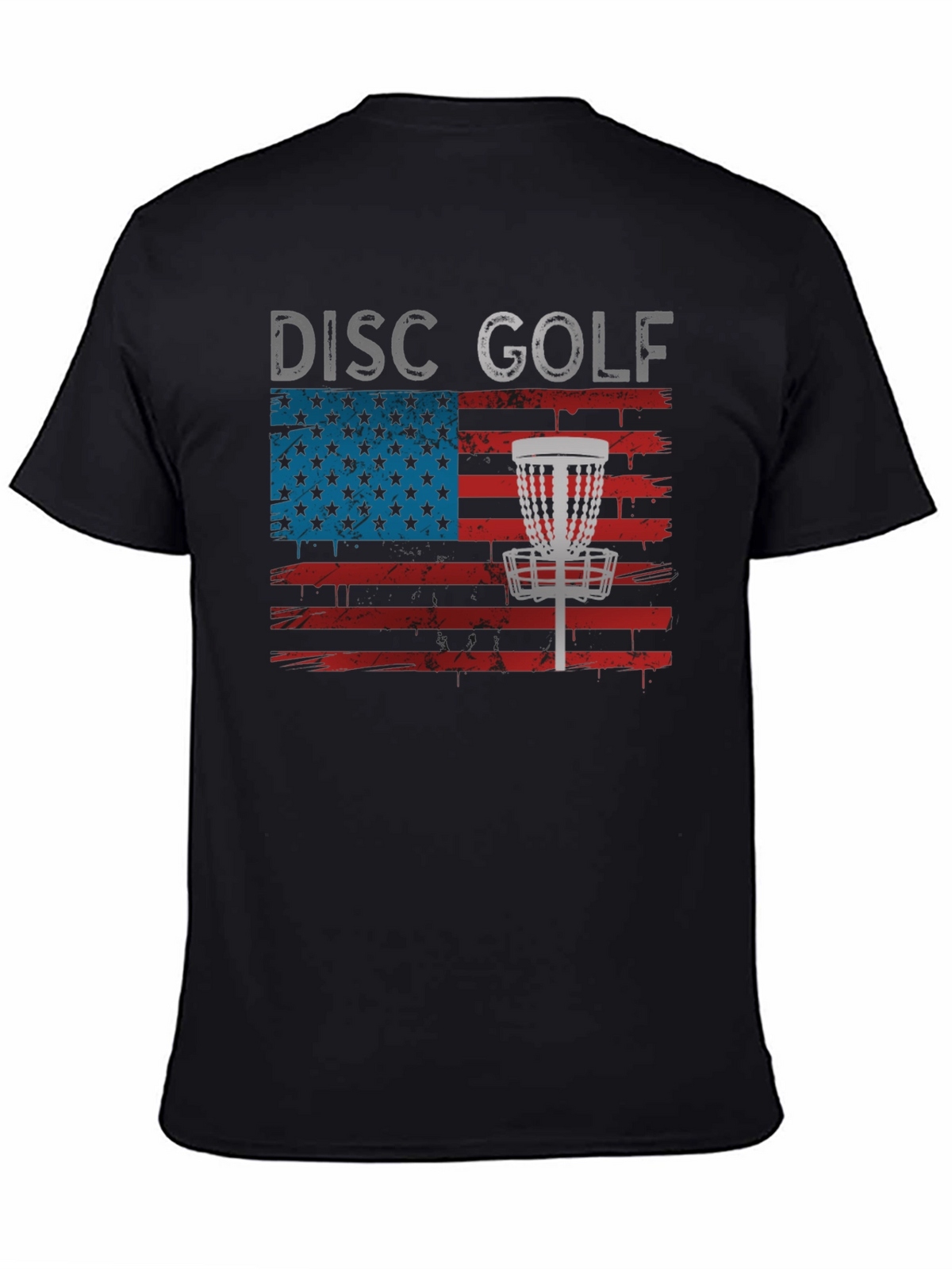 Patriotic Disc Golf Tee