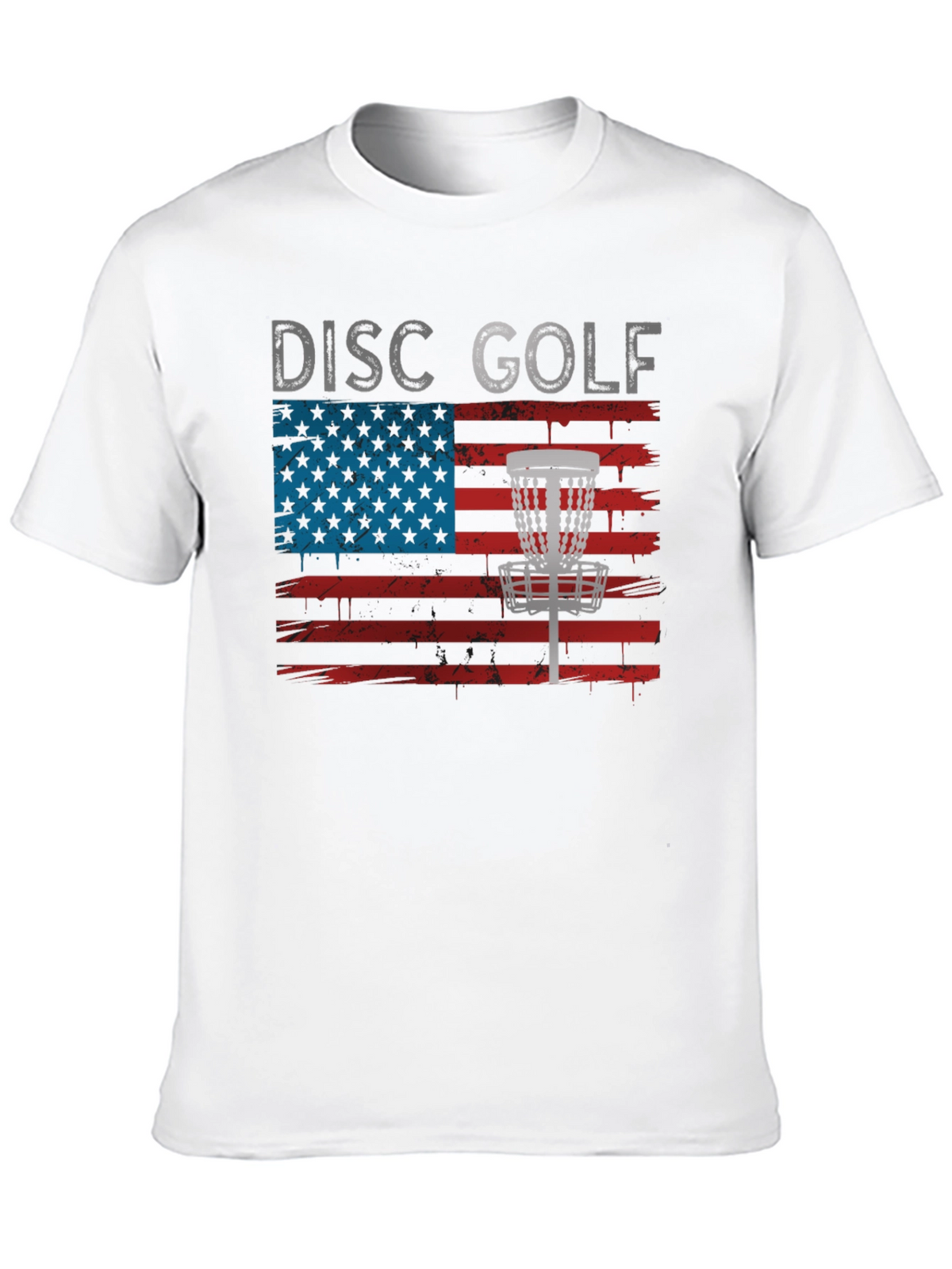 Patriotic Disc Golf Tee