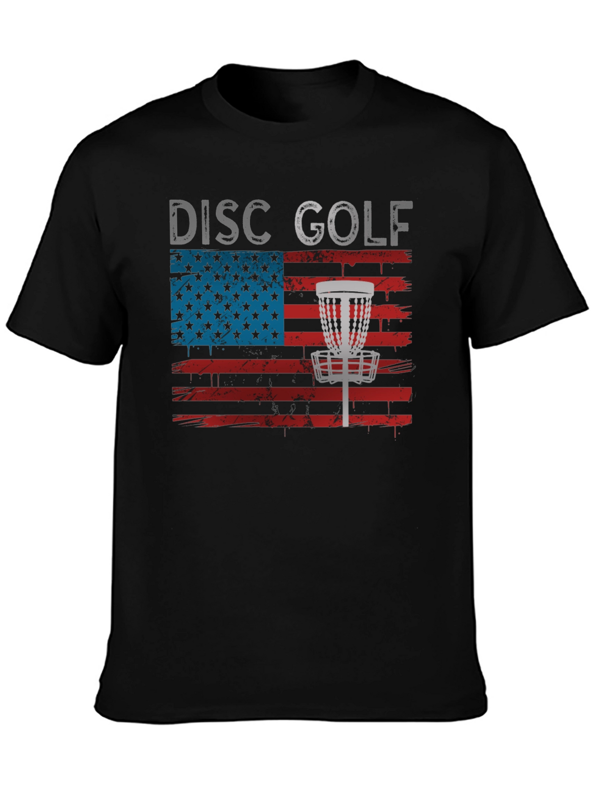 Patriotic Disc Golf Tee