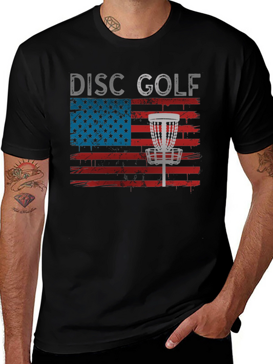 Patriotic Disc Golf Tee
