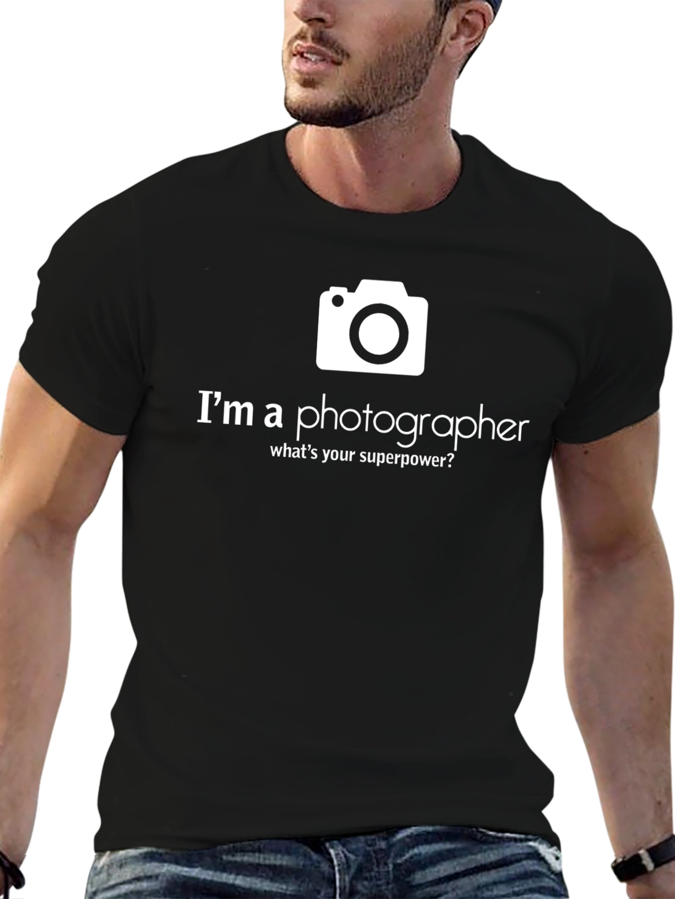 Photographer Superpower Graphic Tee