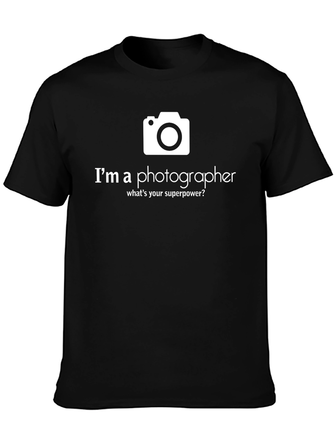 Photographer Superpower Graphic Tee
