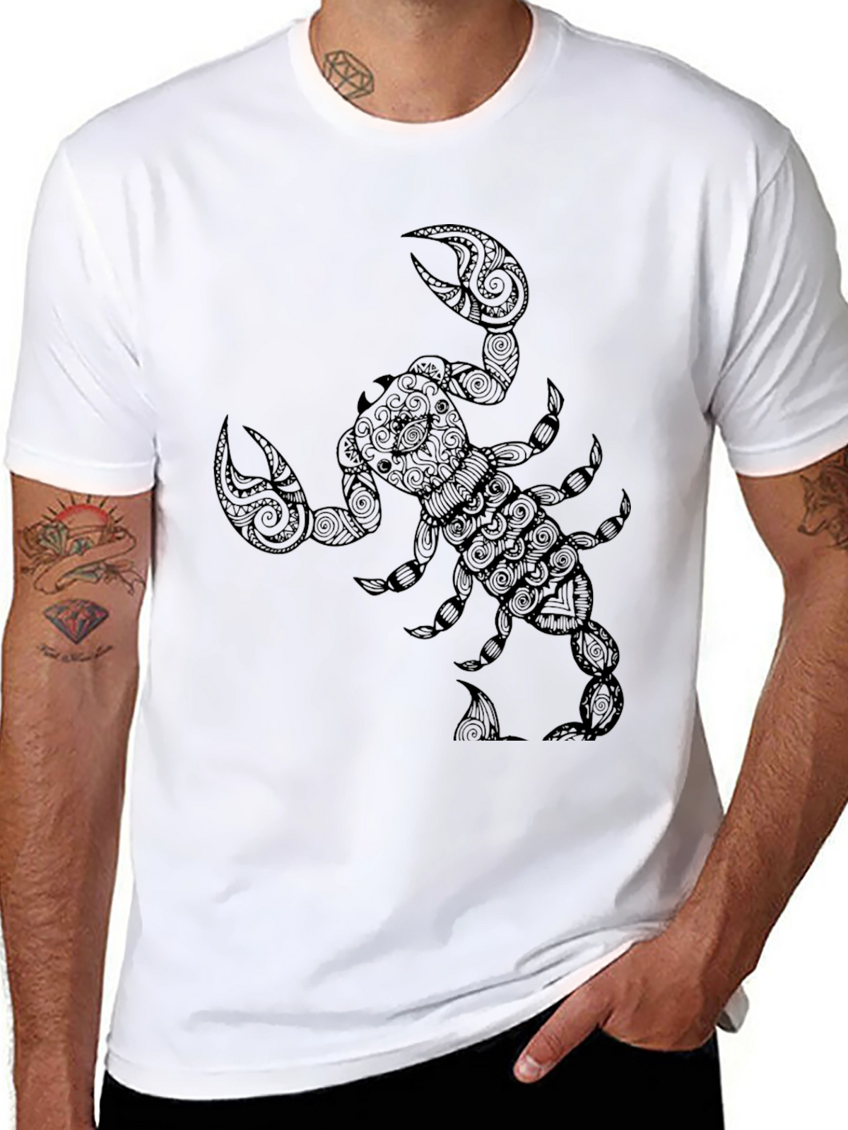 Scorpion Graphic Tee - Black