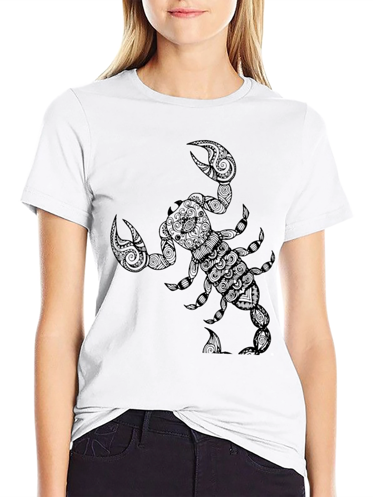 Scorpion Graphic Tee - Black