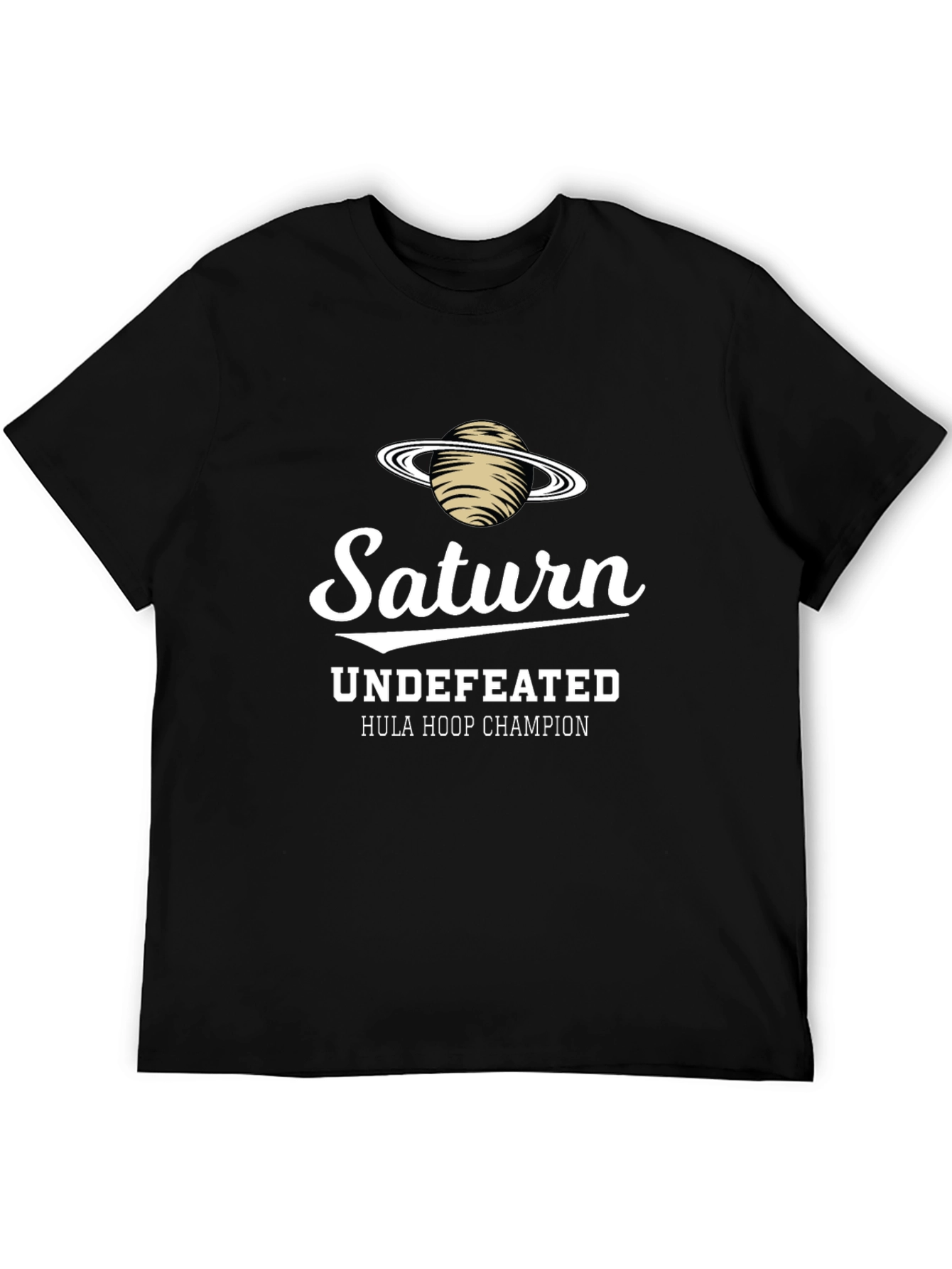 Saturn Hula Hoop Champion T-Shirt - Undefeated!