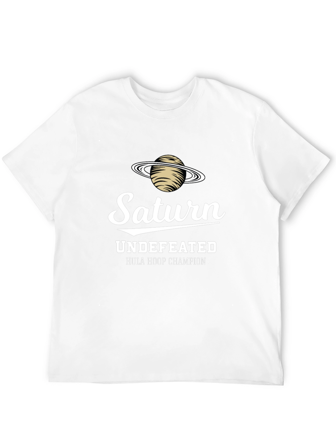 Saturn Hula Hoop Champion T-Shirt - Undefeated!
