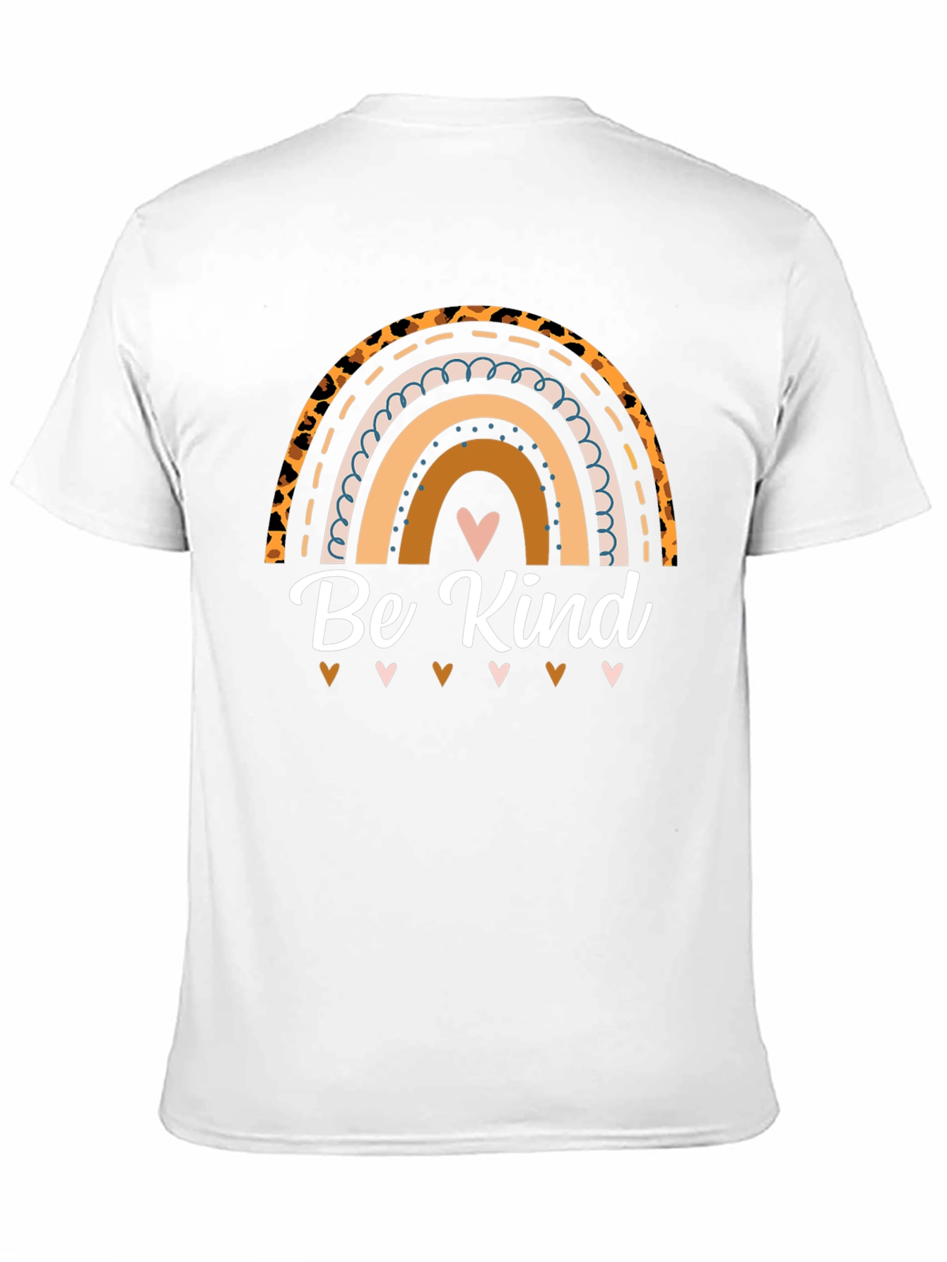 Be Kind Rainbow Graphic T-Shirt