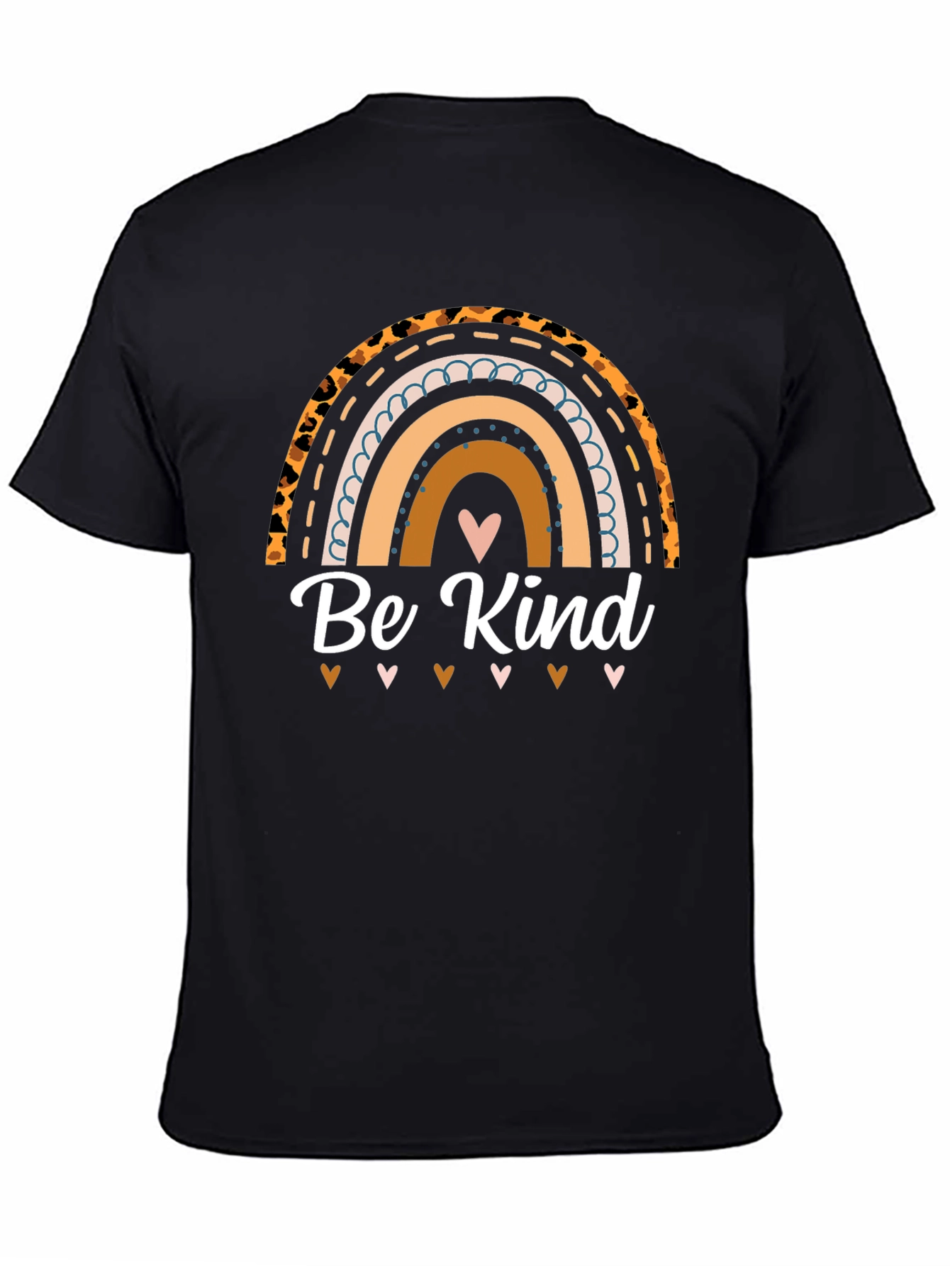 Be Kind Rainbow Graphic T-Shirt