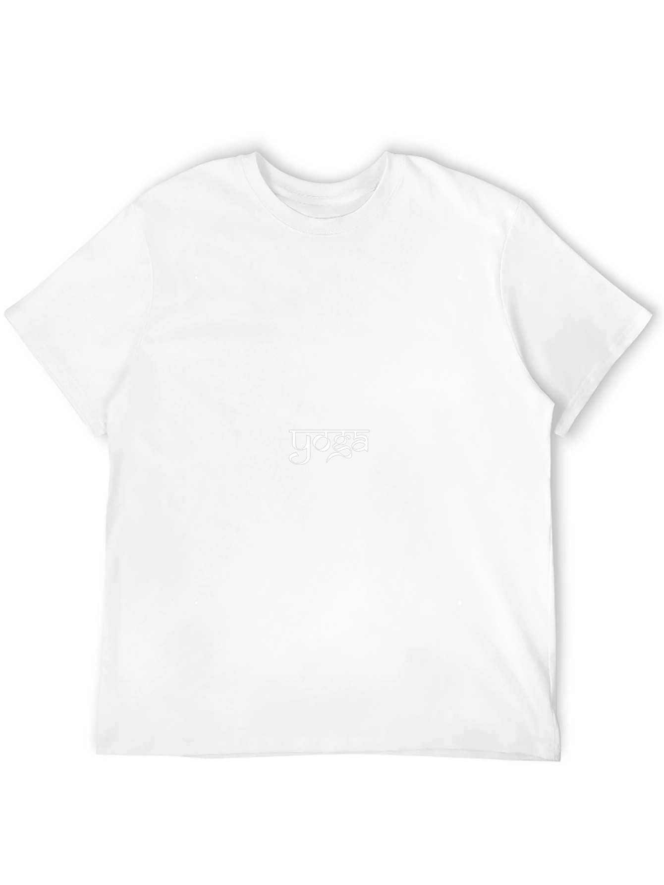 Yoga Graphic Black T-Shirt