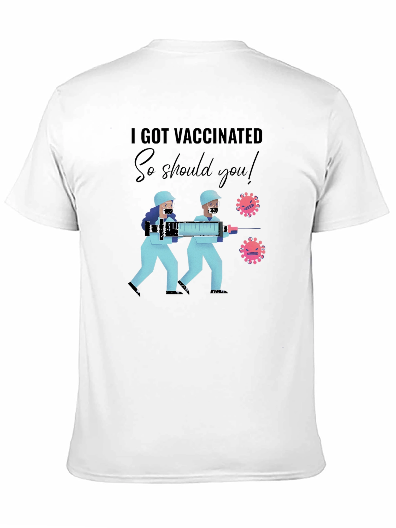 Vaccinated Tee - Get Your Shot!