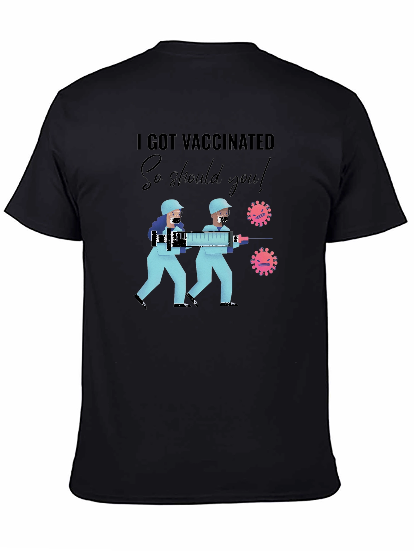 Vaccinated Tee - Get Your Shot!
