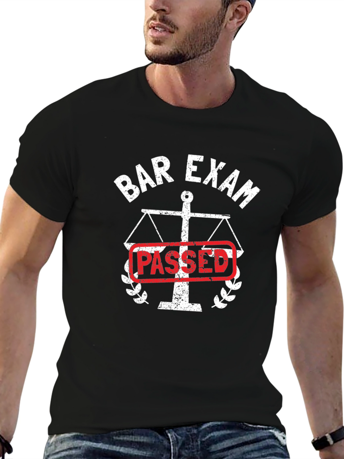 Bar Exam Passed T-Shirt Law School Graduate Gift