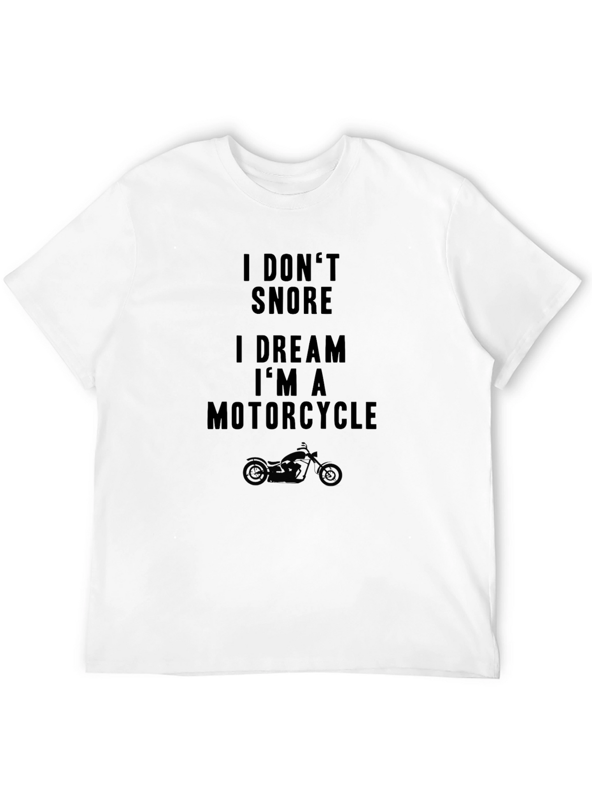 Motorcycle Dream T-Shirt - Black
