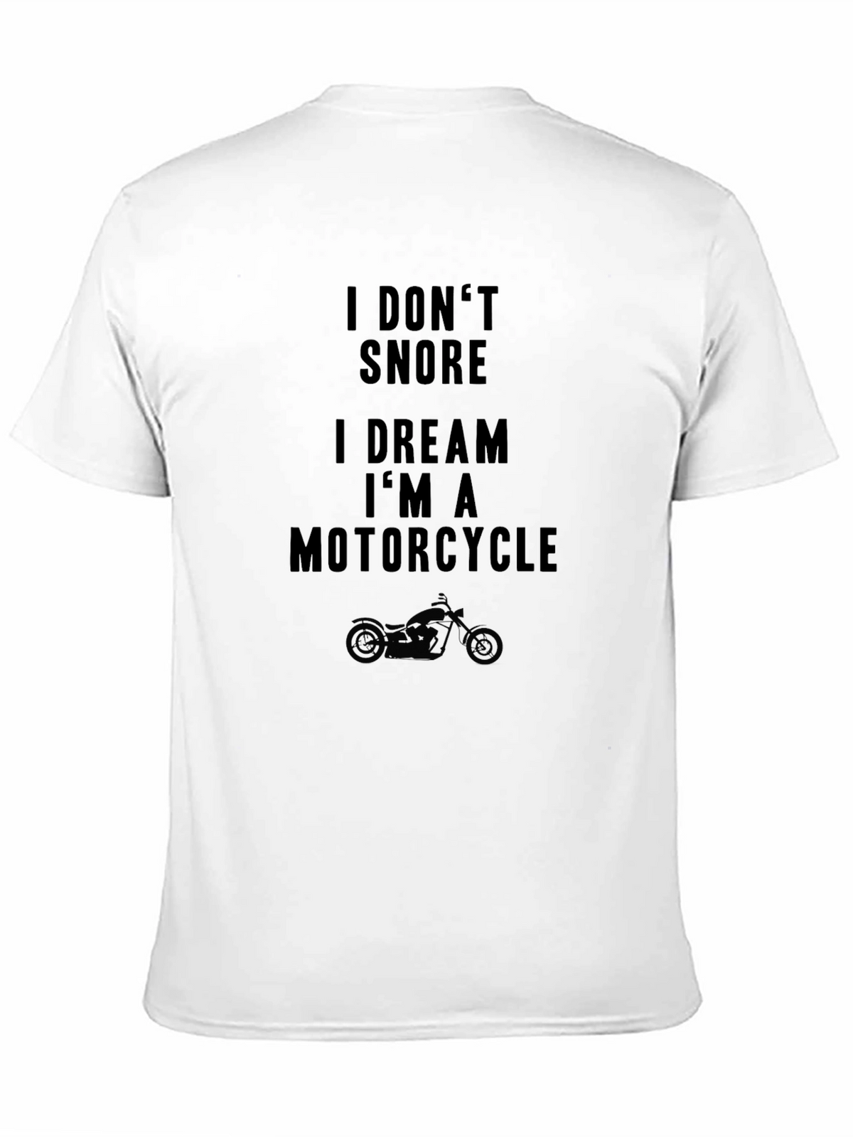 Motorcycle Dream T-Shirt - Black